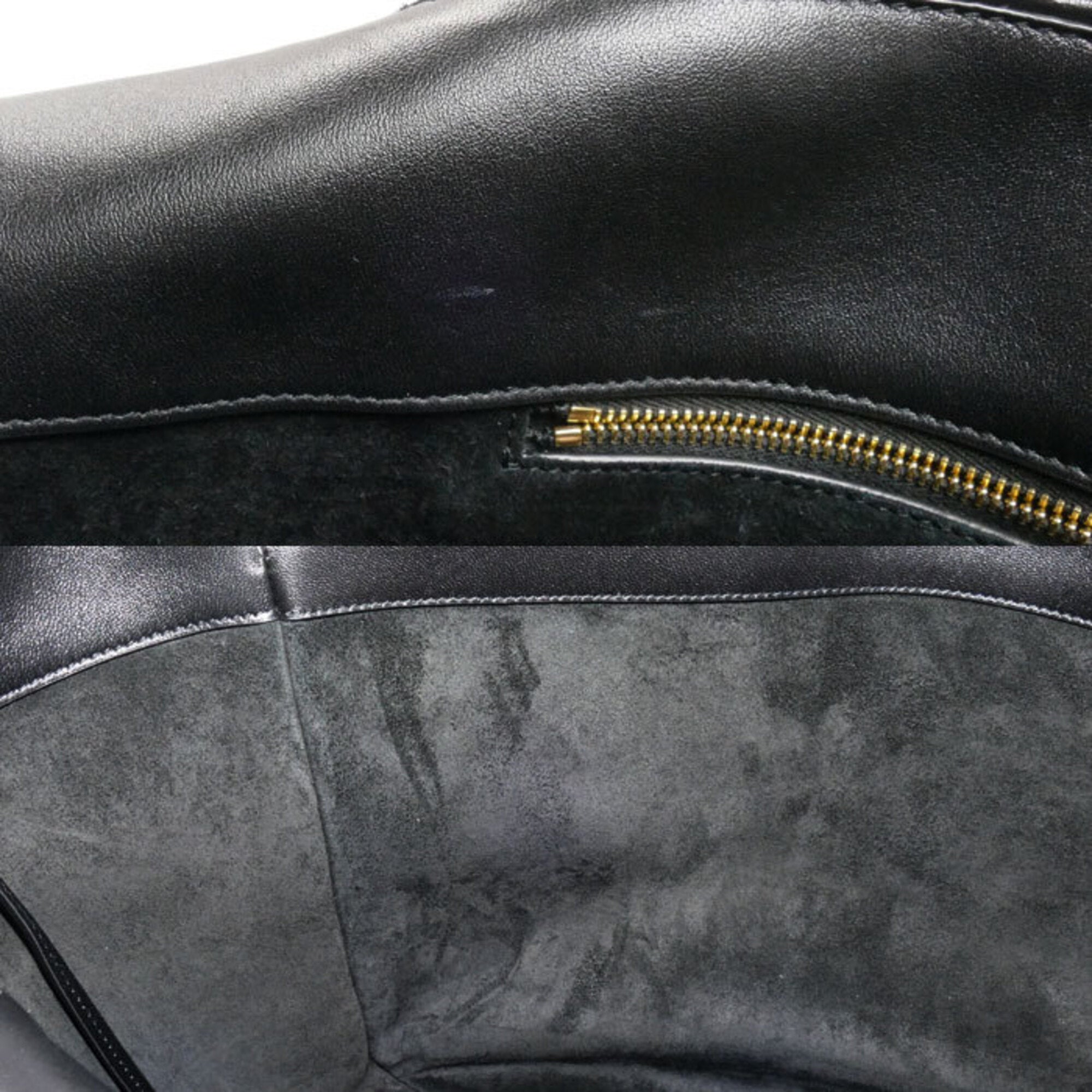 Saint Laurent Gold Tote Bag (Pre-Owned)