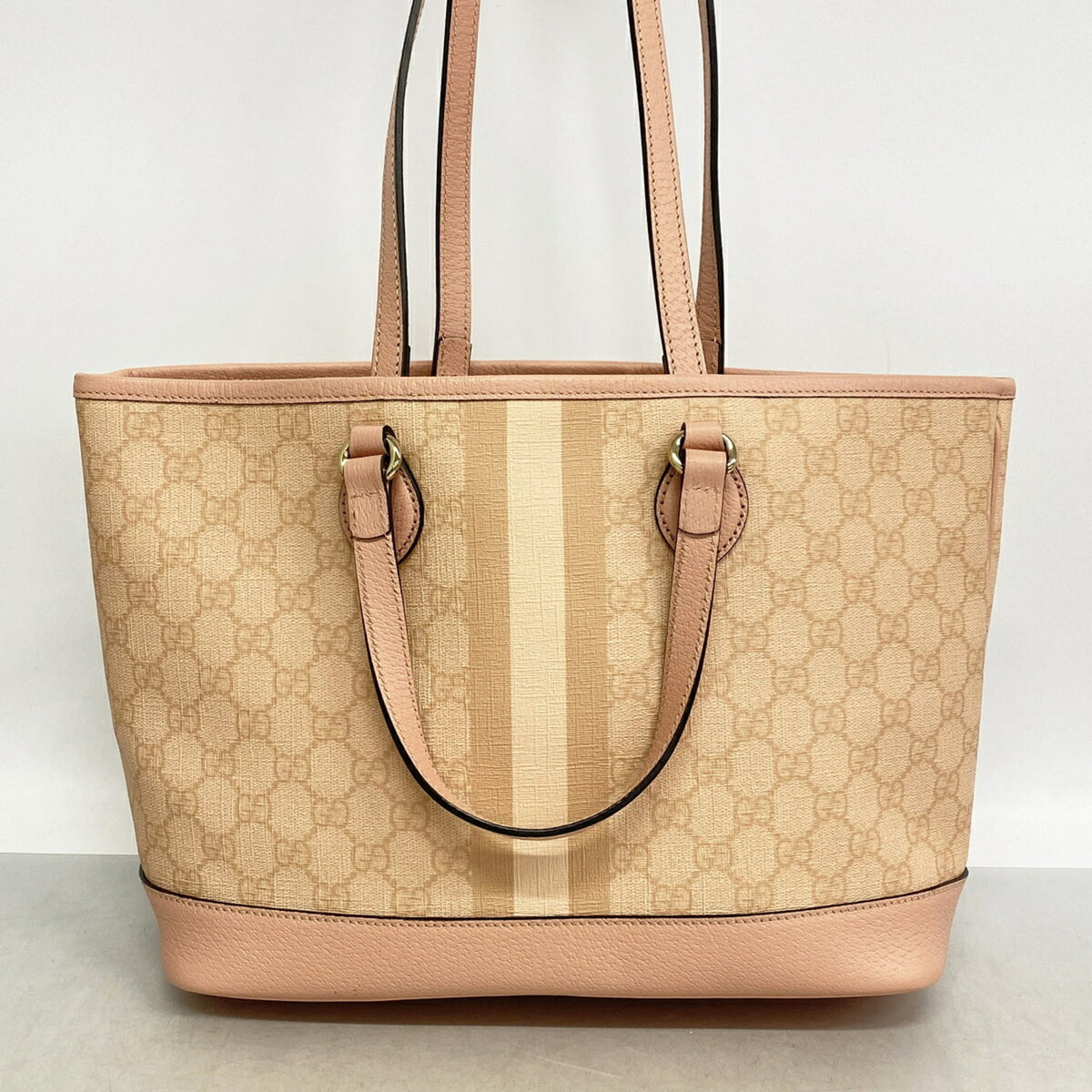 Gucci Pink Pvc Tote Bag (Pre-Owned)