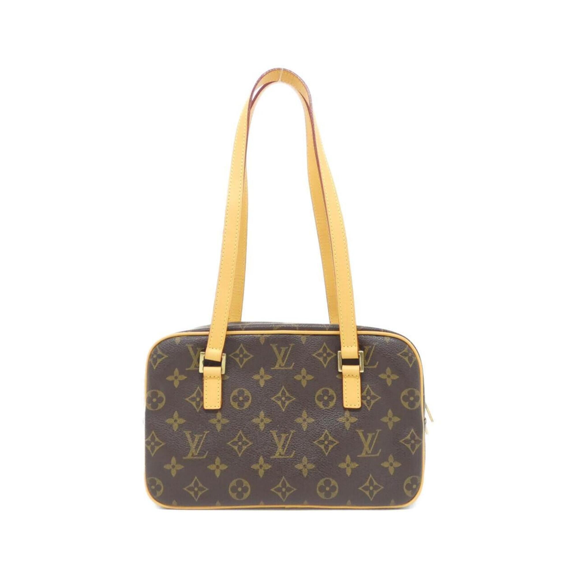 Louis Vuitton Marron Coated Canvas Shoulder Bag (Pre-Owned)