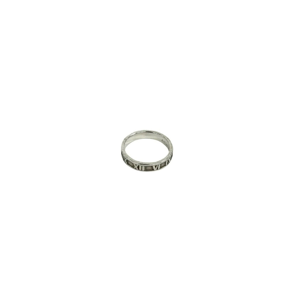 Tiffany Silver Silver 925 Band Ring (Pre-Owned)