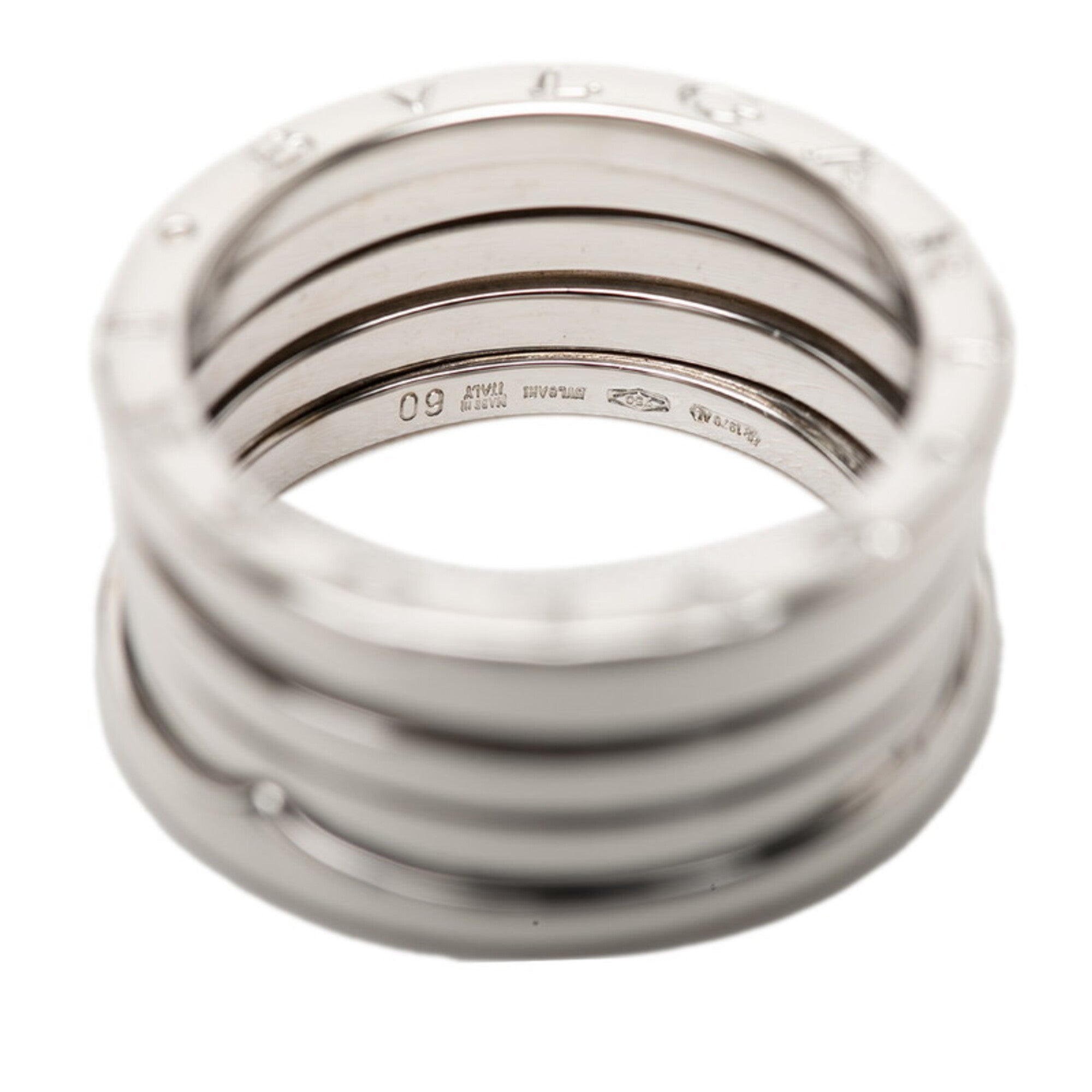 Bvlgari White Gold (18K) Band Ring (Pre-Owned)