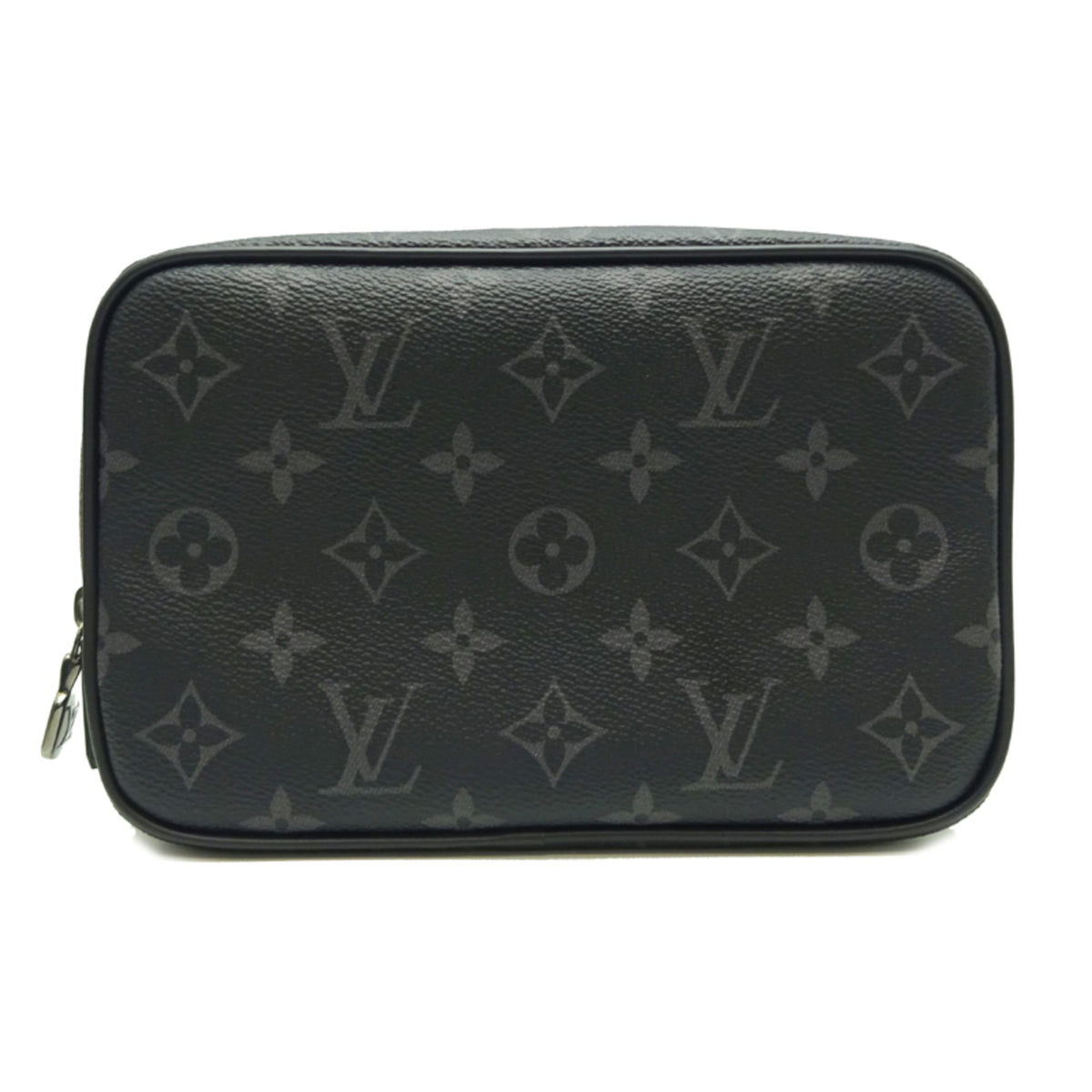 Louis Vuitton Black Monogram Eclipse Clutch Bag (Pre-Owned)
