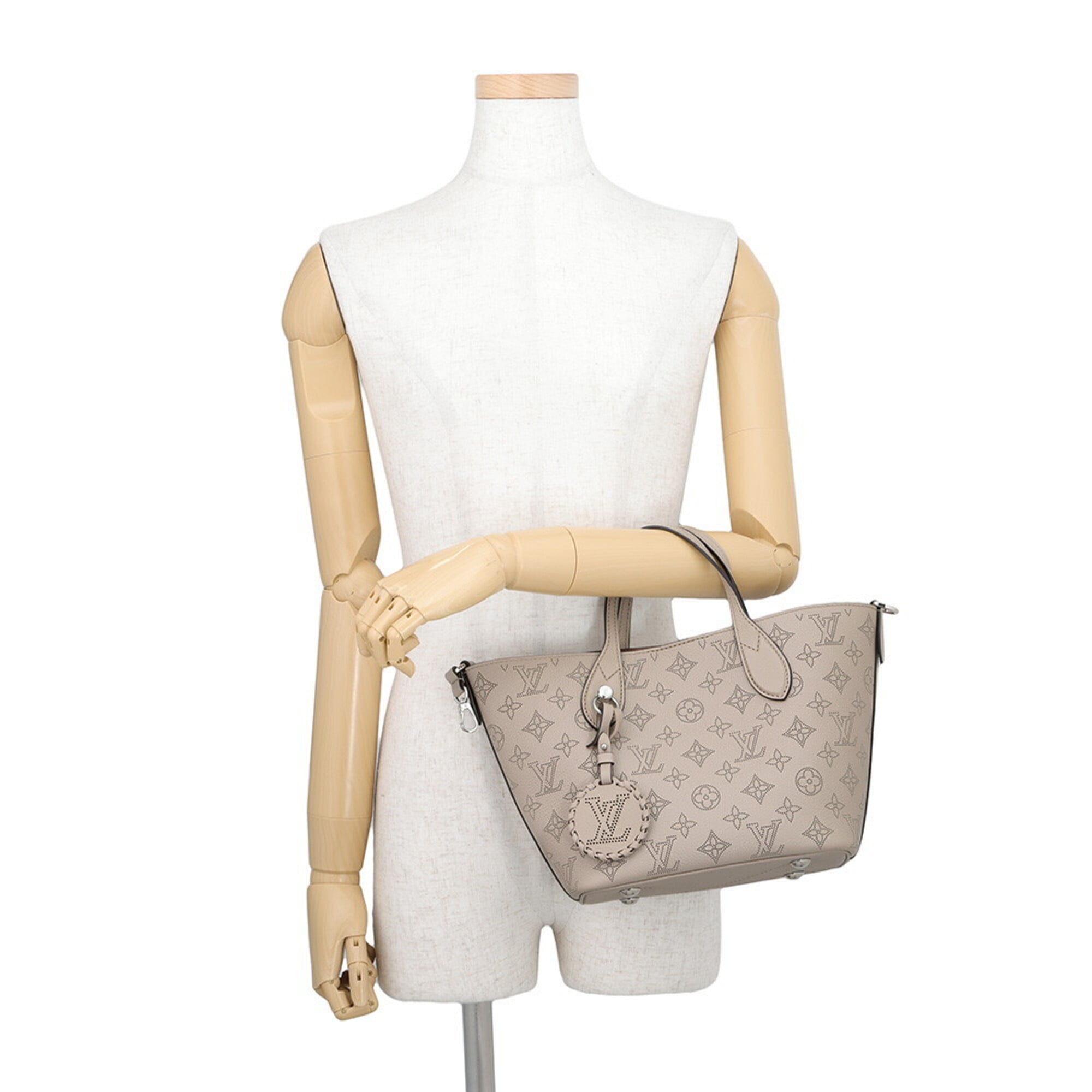 Louis Vuitton Monogram Blossom Mahina Leather Handbag Shoulder Bag (Pre-Owned)
