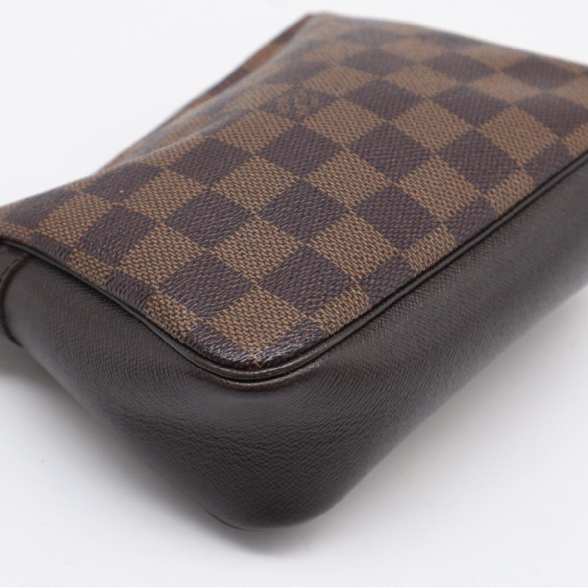 Louis Vuitton Damier Brown Coated Canvas Leather Handbag (Pre-Owned)