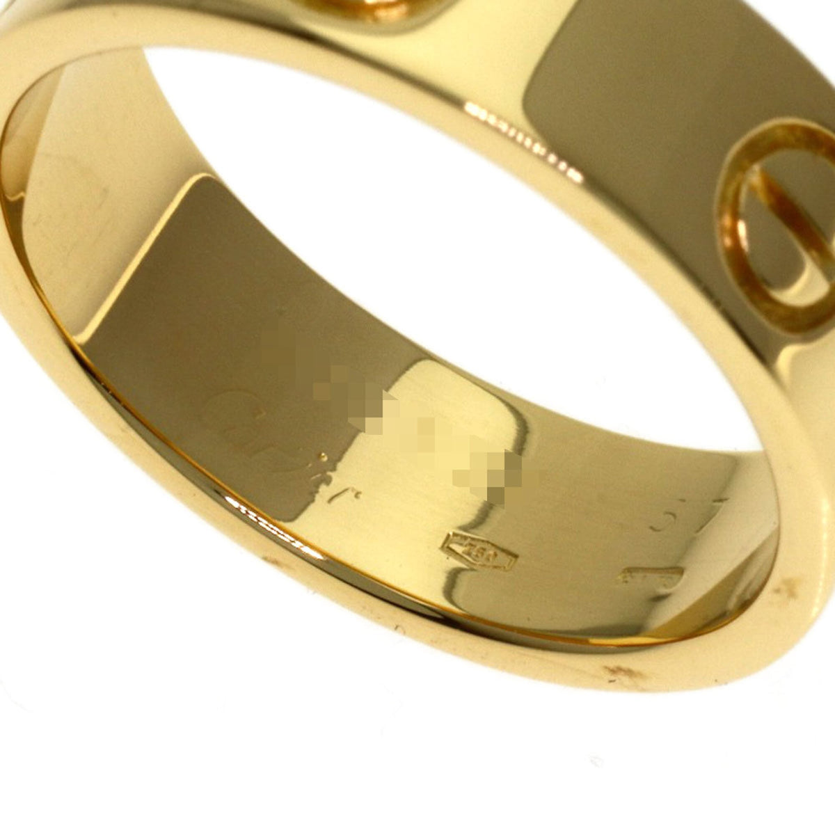 Cartier Love Yellow Gold (18K) Band Ring (Pre-Owned)