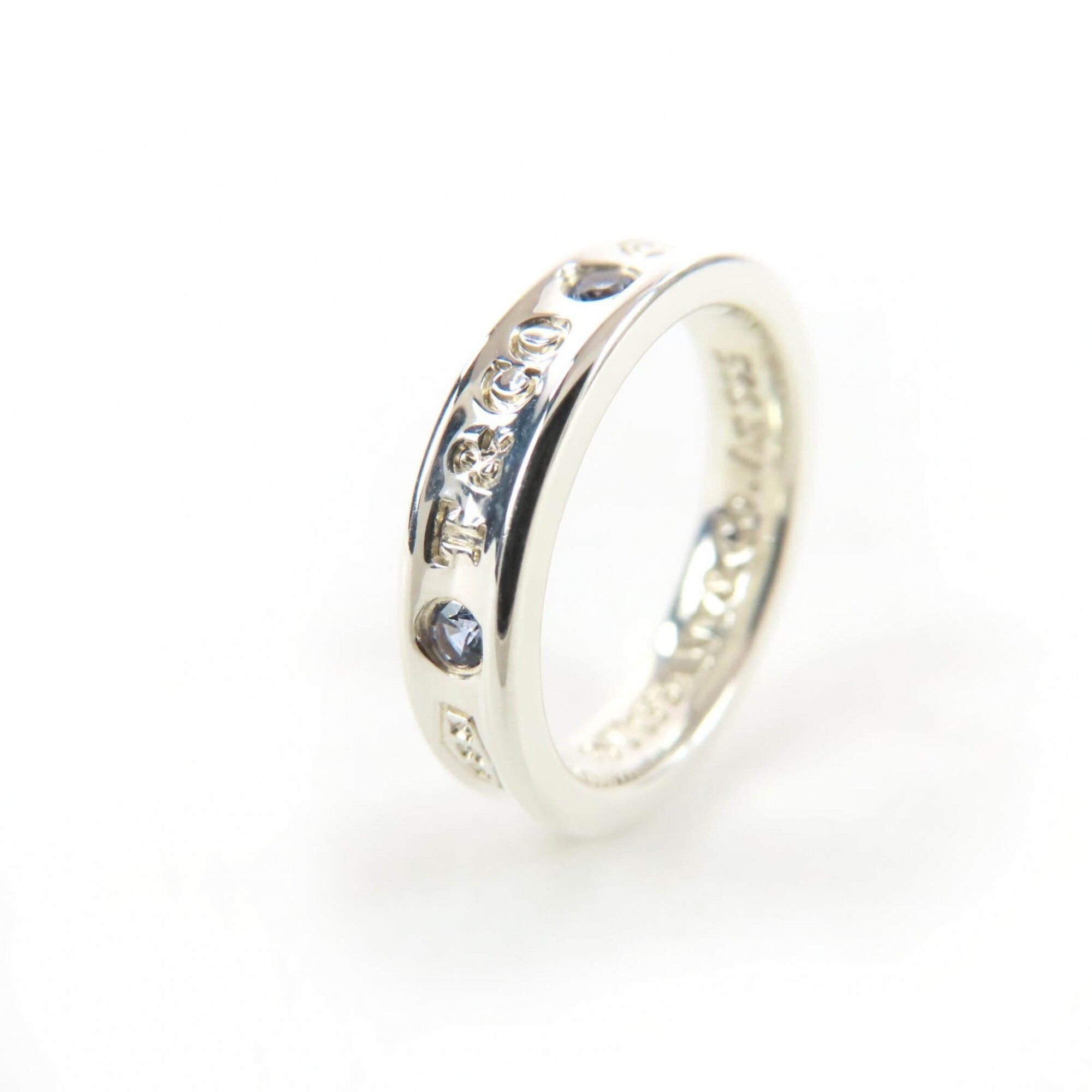 Tiffany Silver Silver 925 Band Ring (Pre-Owned)