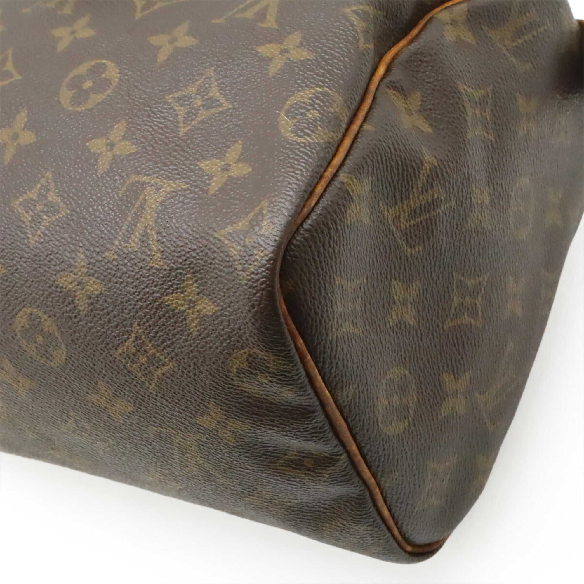Louis Vuitton Brown Monogram Canvas Pvc Coated Canvas Handbag Sling Bag (Pre-Owned)