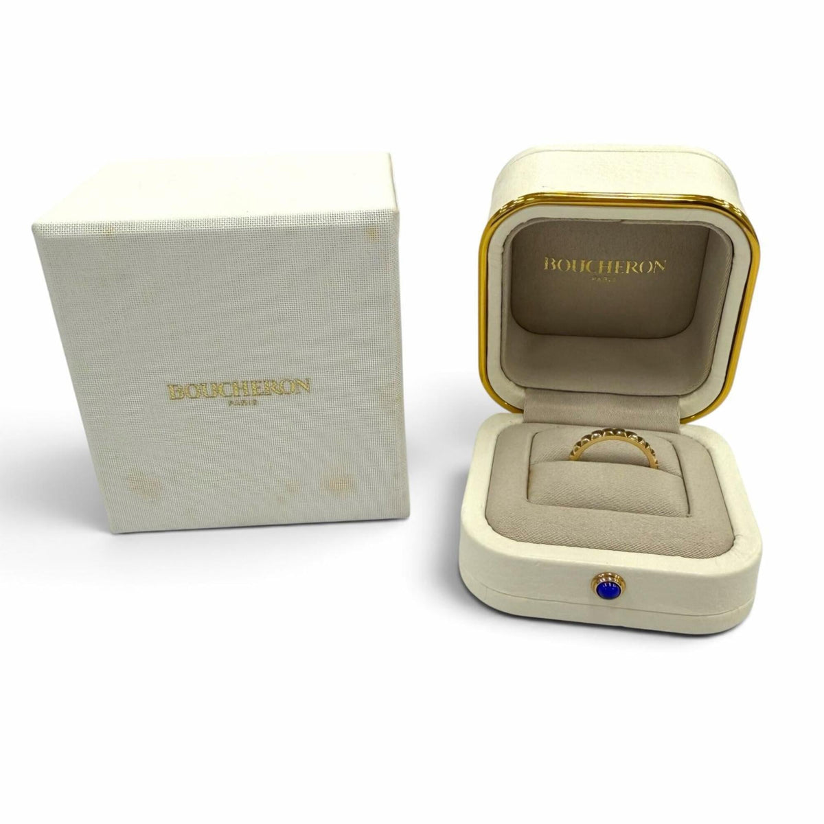Boucheron Yellow Gold Yellow Gold (18K) Band Ring (Pre-Owned)