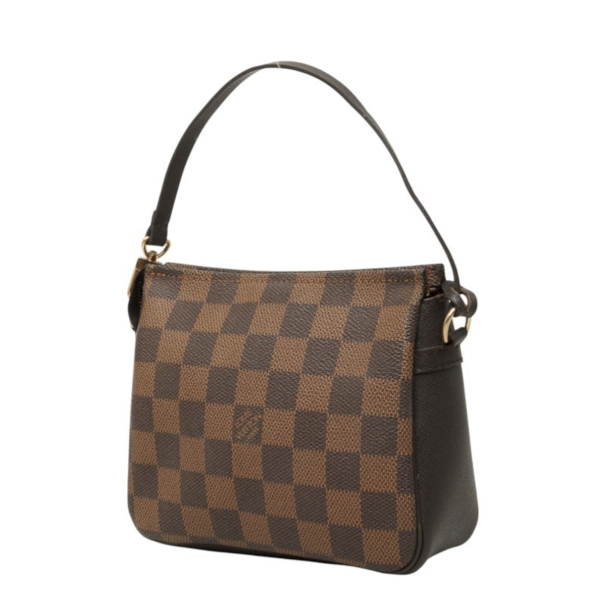Louis Vuitton Brown Pvc Leather Handbag Pouch (Pre-Owned)