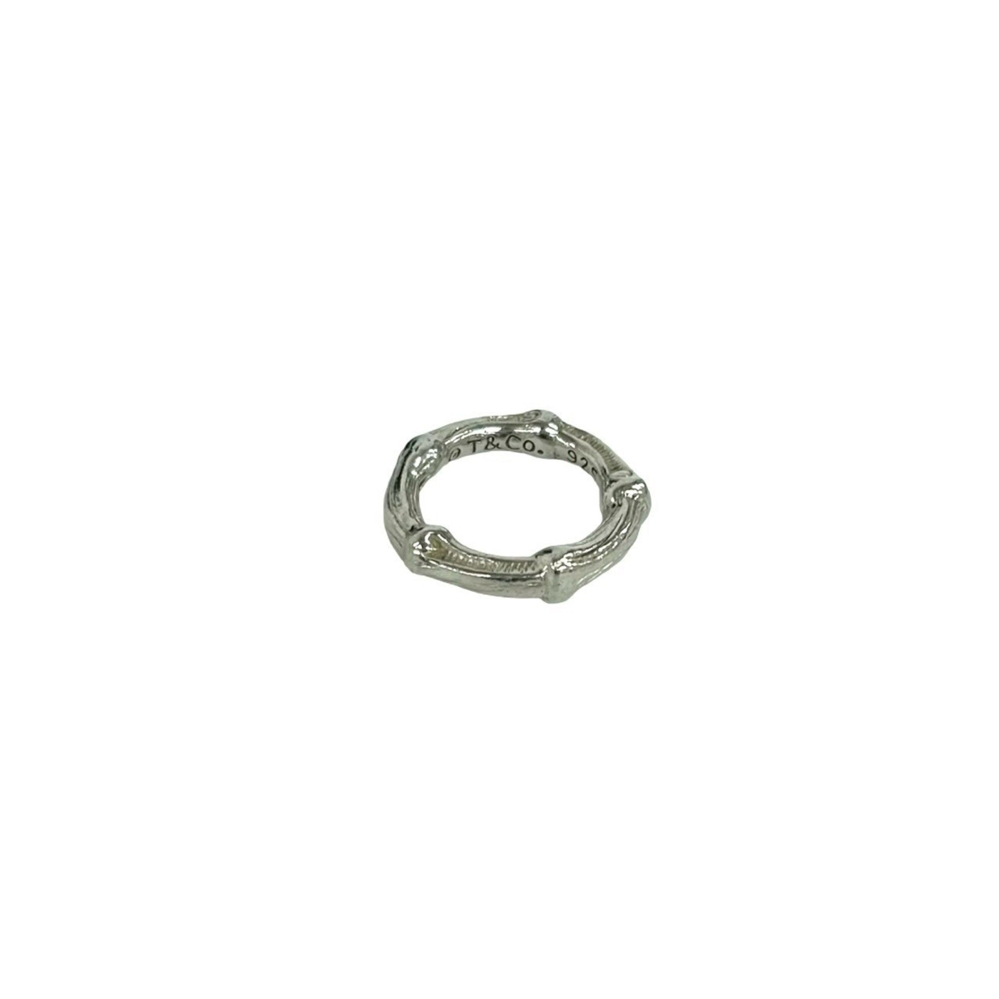 Tiffany Silver Silver 925 Band Ring (Pre-Owned)