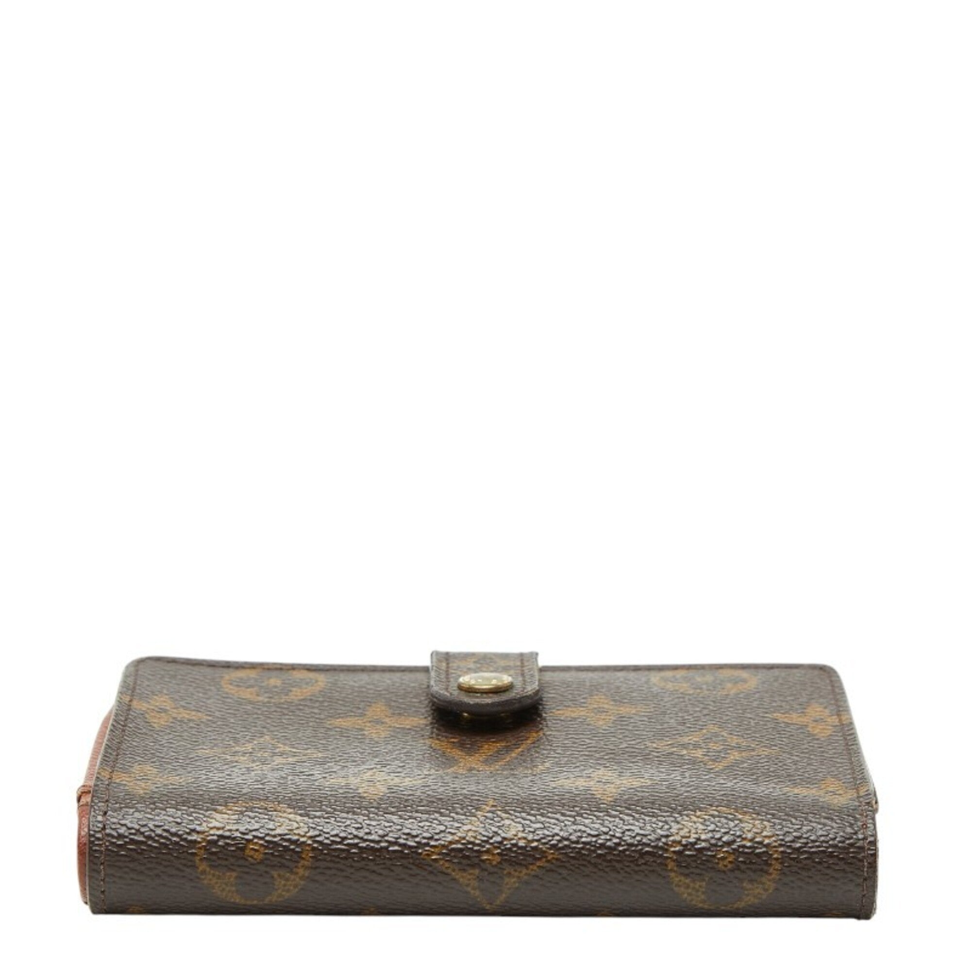 Louis Vuitton Brown Pvc Leather Wallet (Bi-Fold) (Pre-Owned)