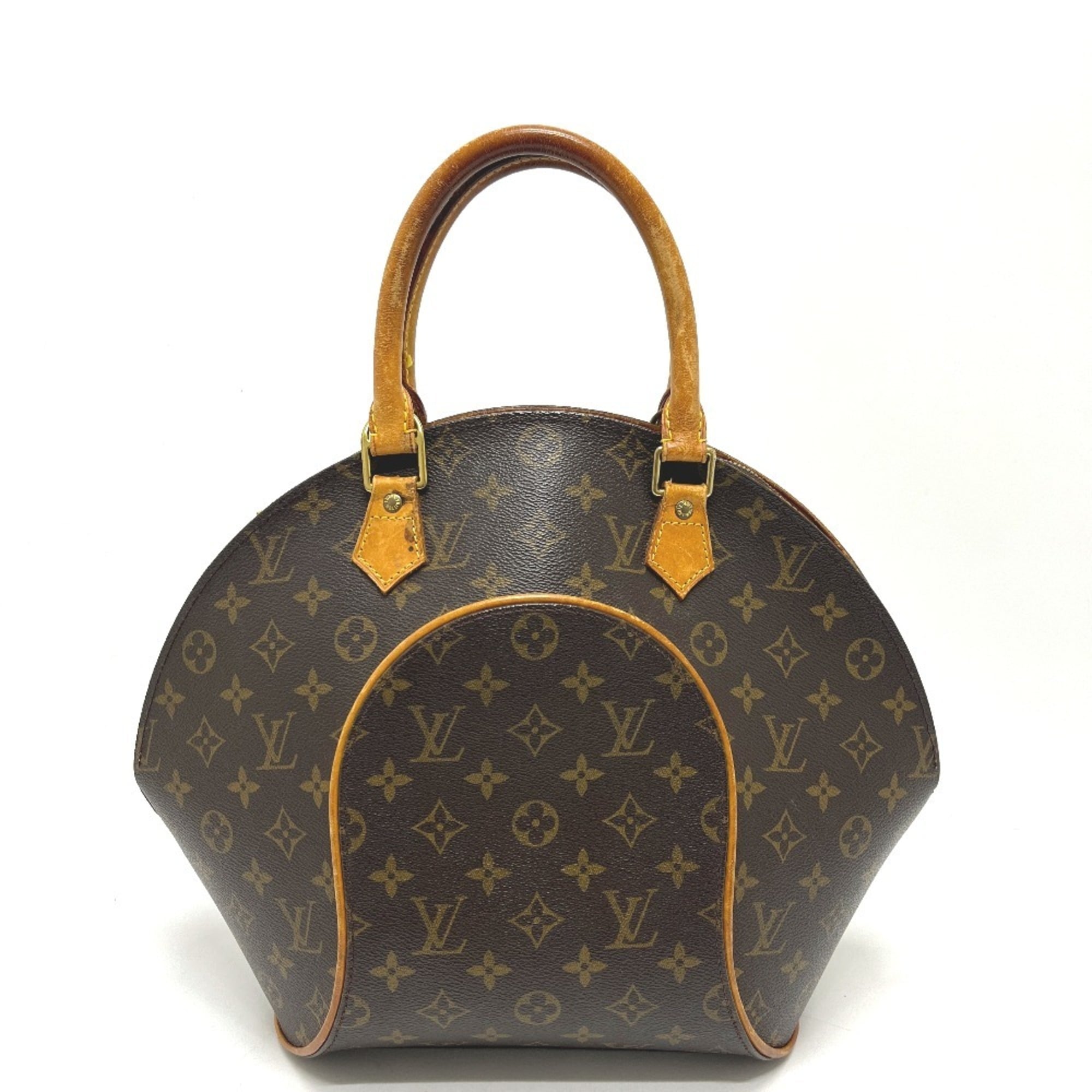 Louis Vuitton Brown Monogram Canvas Handbag (Pre-Owned)