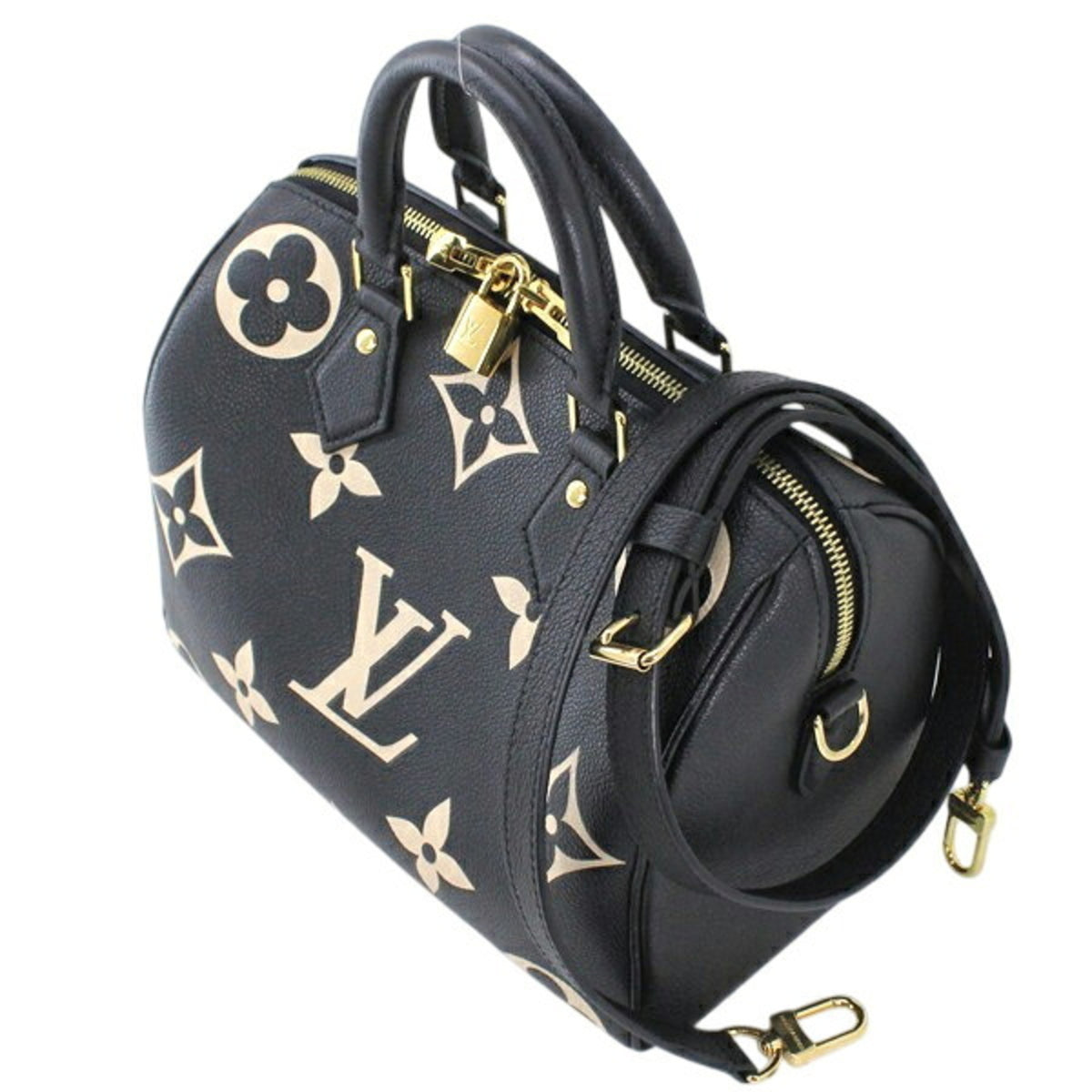 Louis Vuitton Monogram Empreinte Black Monogram Empreinte Handbag Shoulder Bag (Pre-Owned)