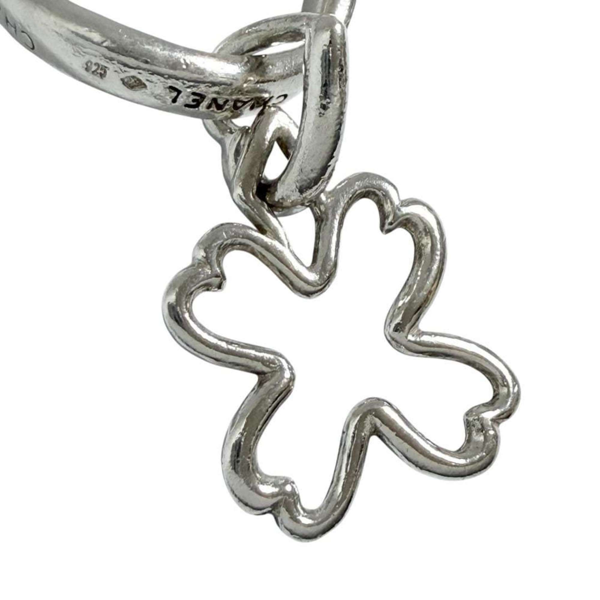 Chanel Silver 925 Band Ring (Pre-Owned)