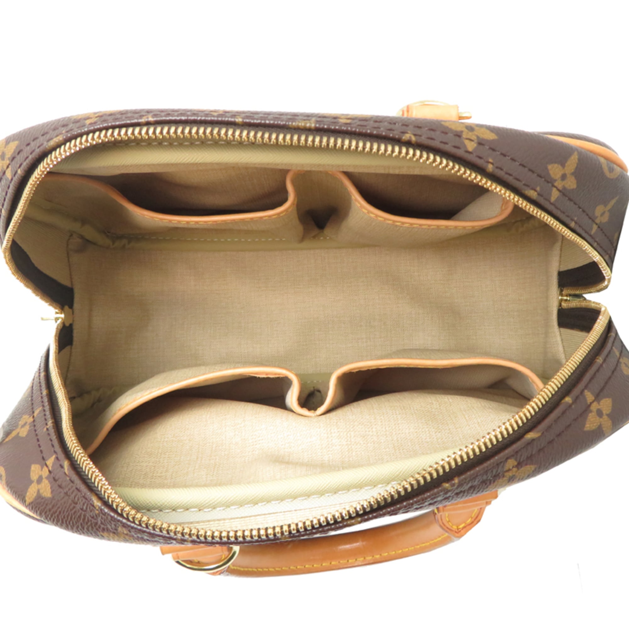 Louis Vuitton Brown Monogram Handbag (Pre-Owned)