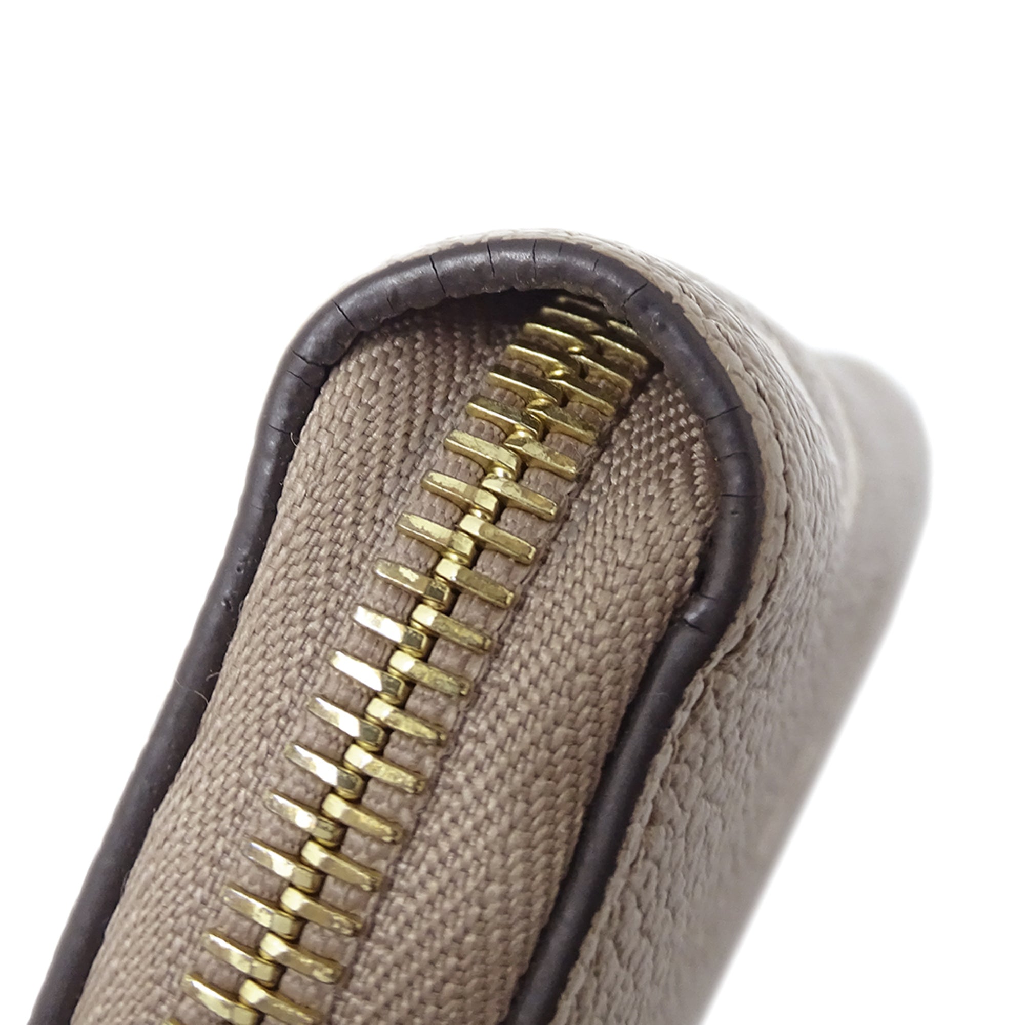 Louis Vuitton Monogram Empreinte Tourterelle Monogram Empreinte Long Wallet (Bi-Fold) (Pre-Owned)