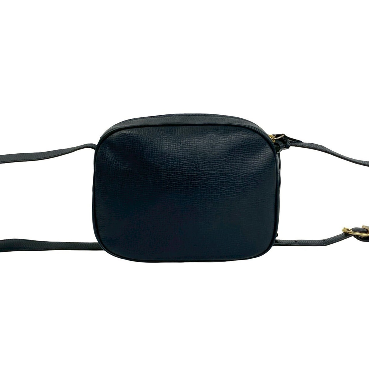 Burberry Navy Leather Shoulder Bag (Pre-Owned)