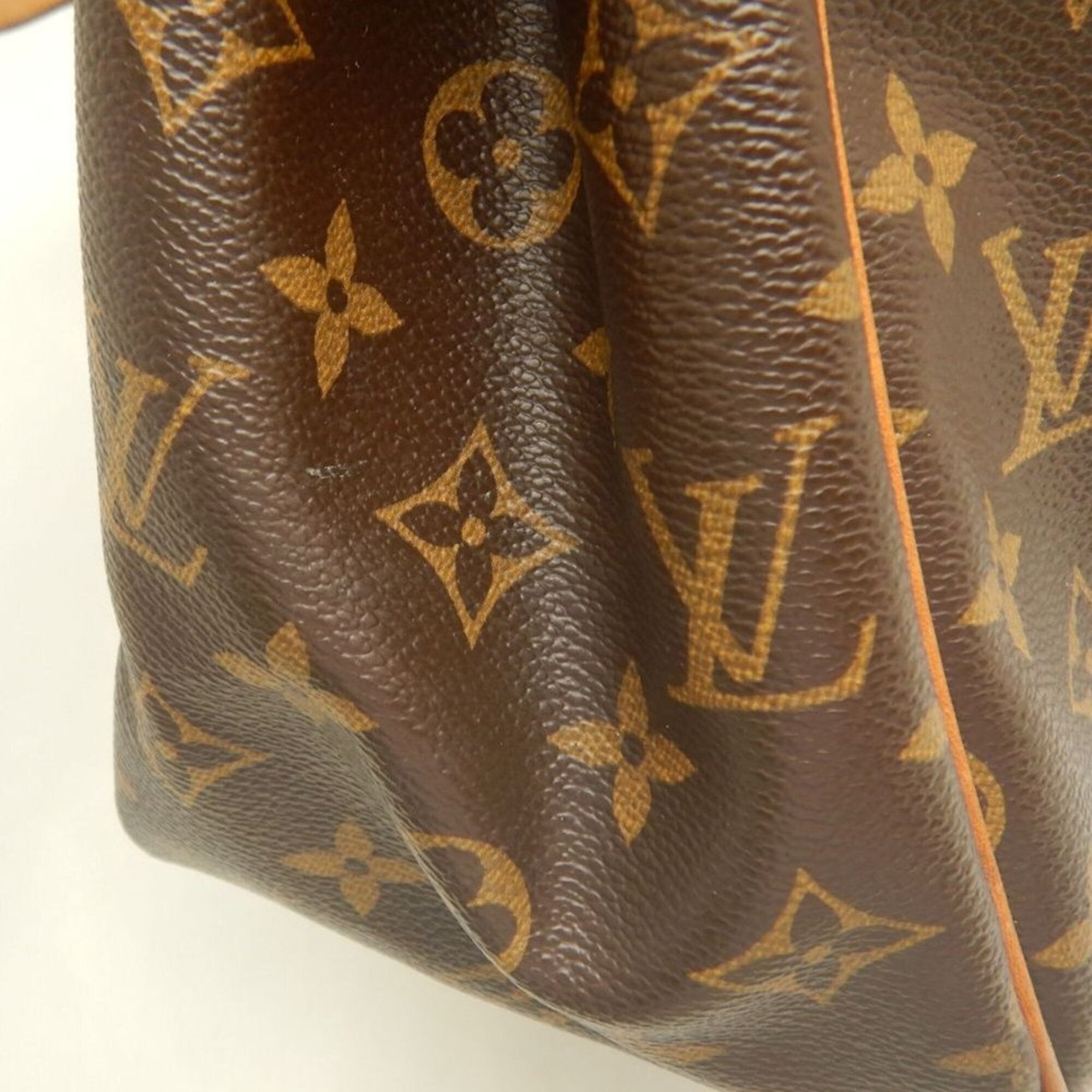 Louis Vuitton Brown Monogram Canvas Tote Bag (Pre-Owned)