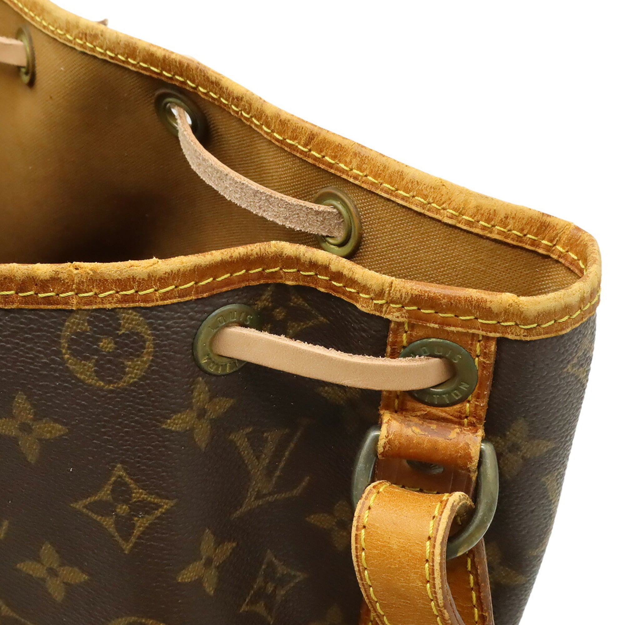 Louis Vuitton Brown Monogram Canvas Pvc Coated Canvas Shoulder Bag (Pre-Owned)