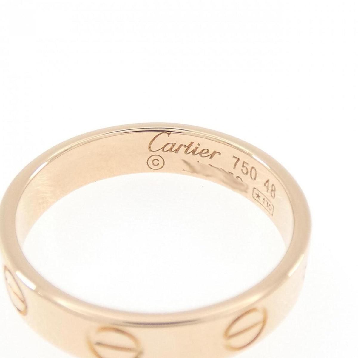 Cartier Pink Gold (18K) Band Ring (Pre-Owned)
