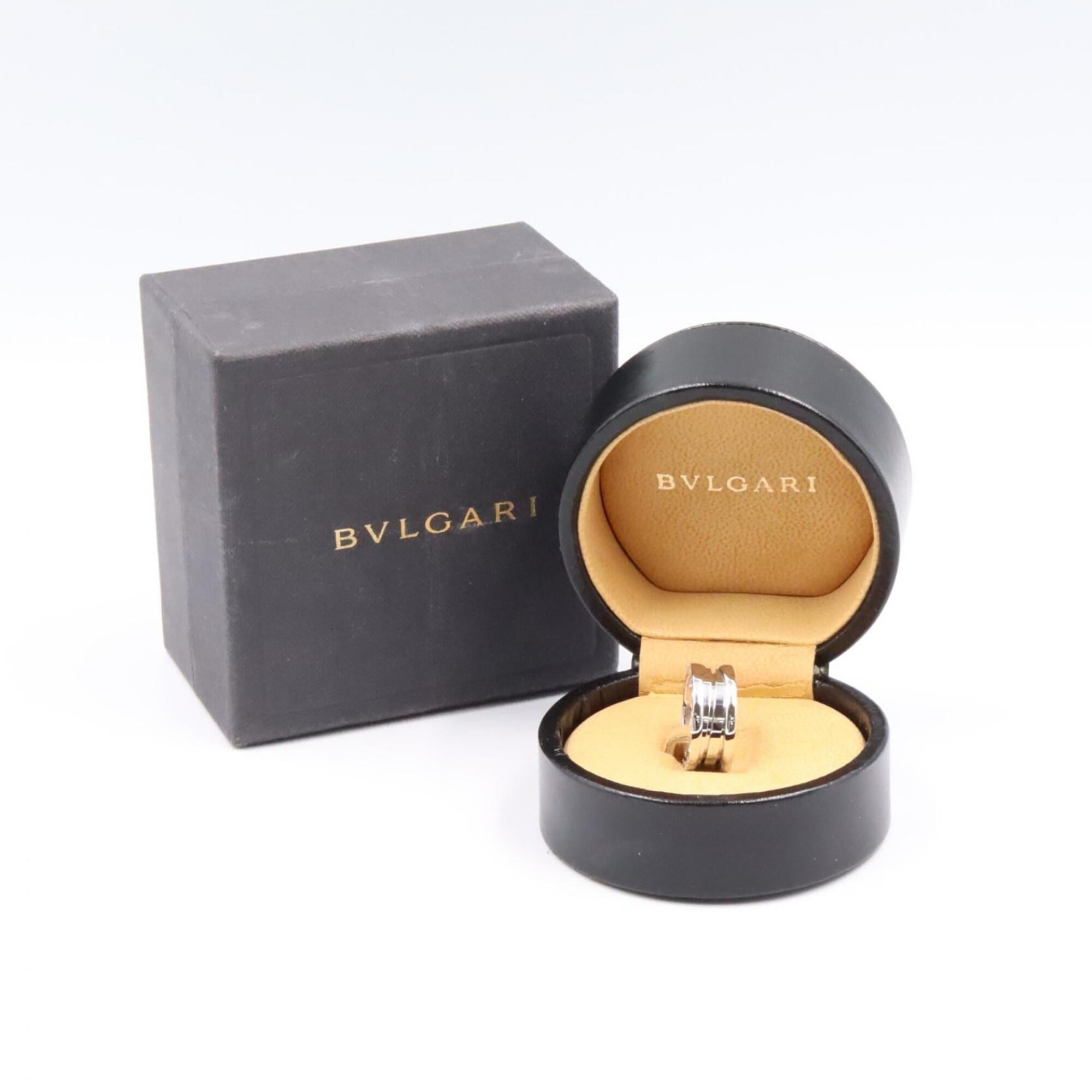 Bvlgari Silver White Gold (18K) Band Ring (Pre-Owned)