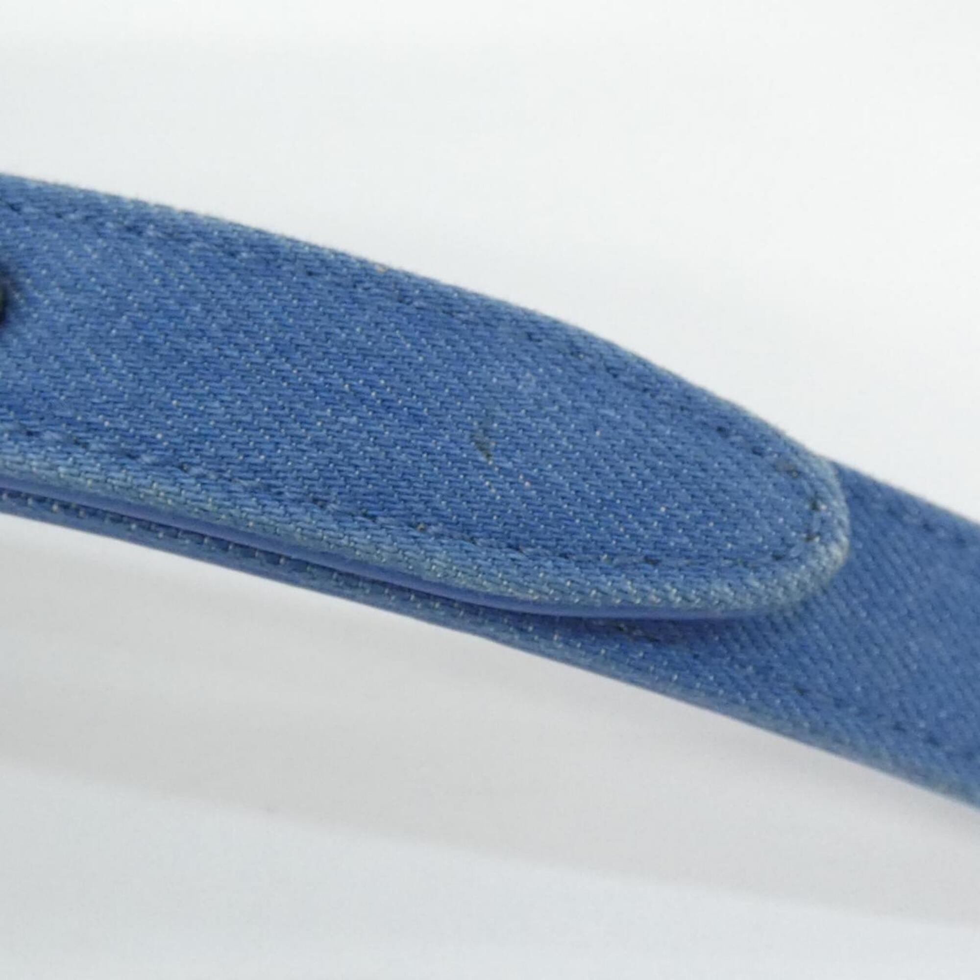 Chanel Blue Denim Shoulder Bag (Pre-Owned)