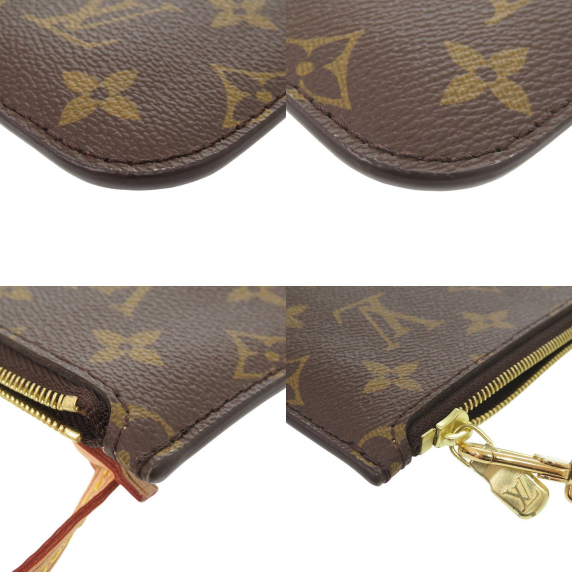 Louis Vuitton Brown Monogram Monogram Handbag Pouch (Pre-Owned)