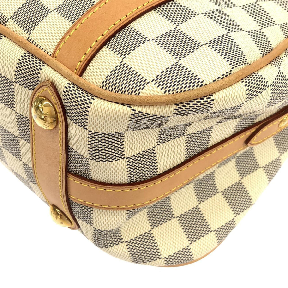 Louis Vuitton Azur Coated Canvas Shoulder Bag (Pre-Owned)