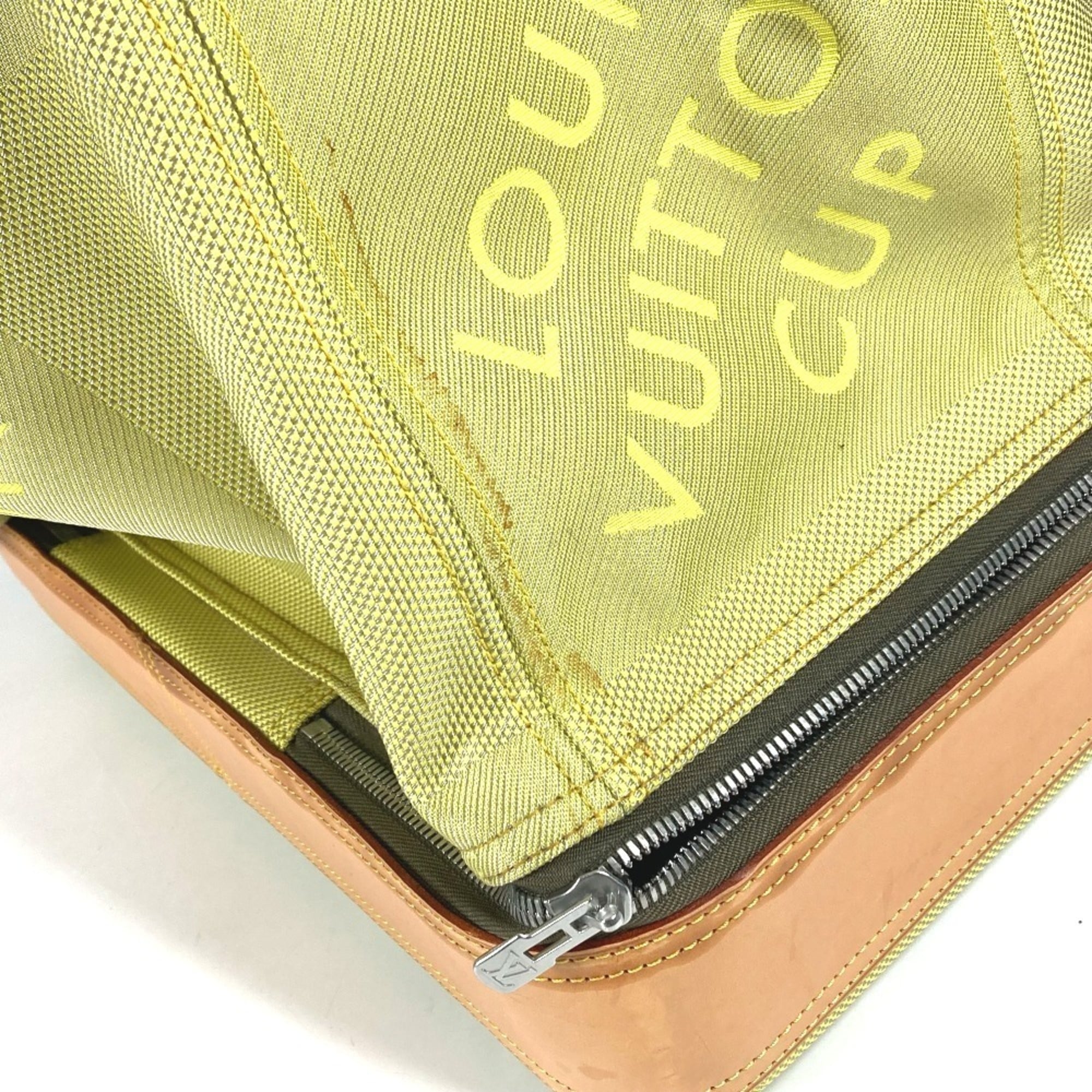 Louis Vuitton Damier Geant Yellow Damier Geant Boston Bag (Pre-Owned)