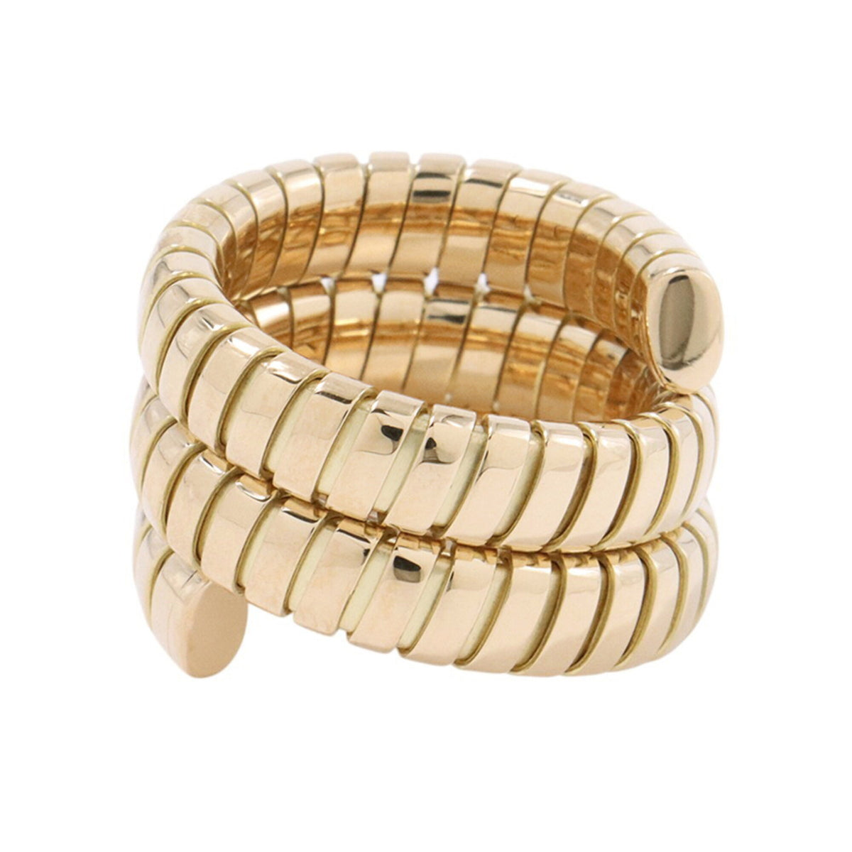 Bvlgari Yellow Gold Yellow Gold (18K) Band Ring (Pre-Owned)