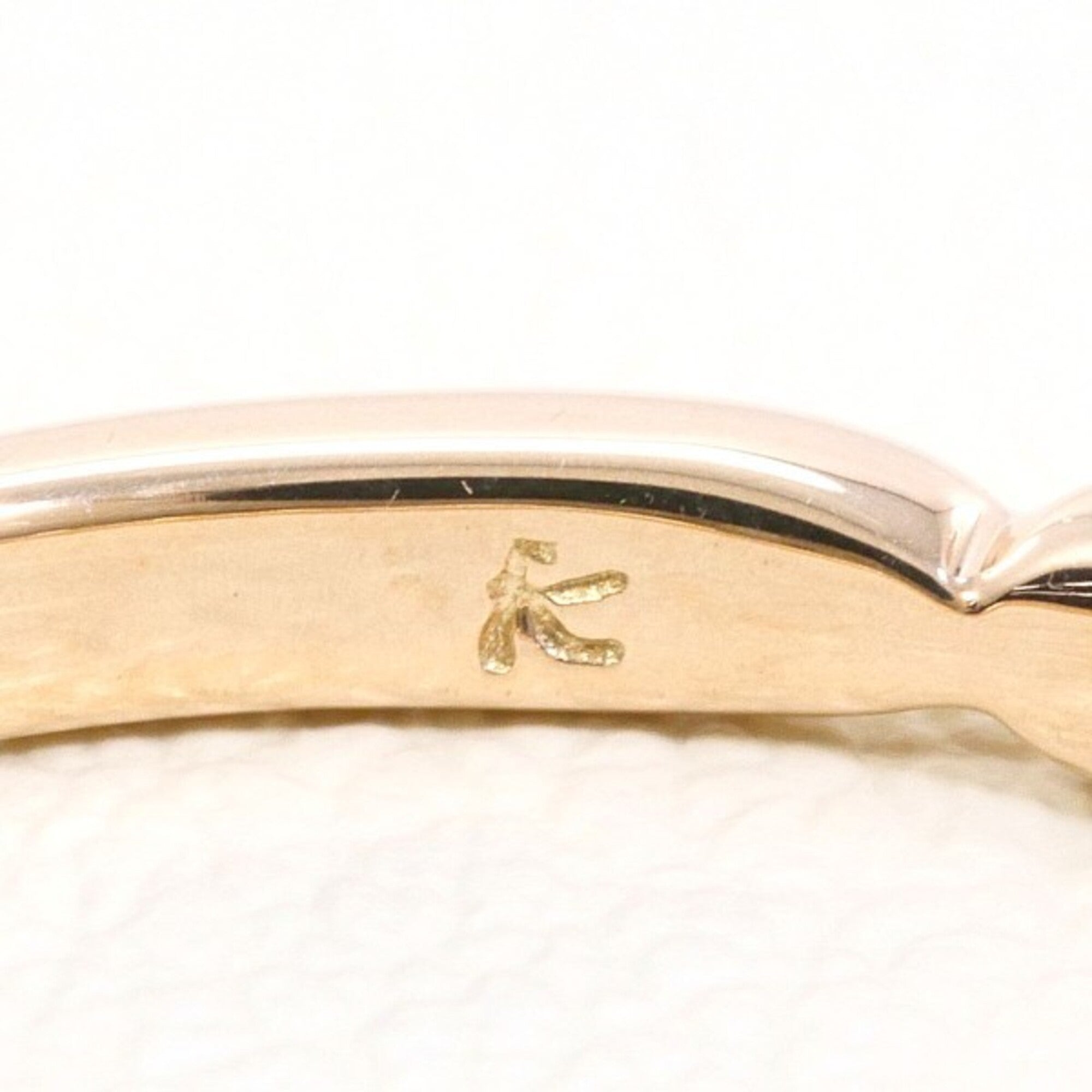 Kumikyoku Pink Gold Pink Gold (10K) Band Ring (Pre-Owned)