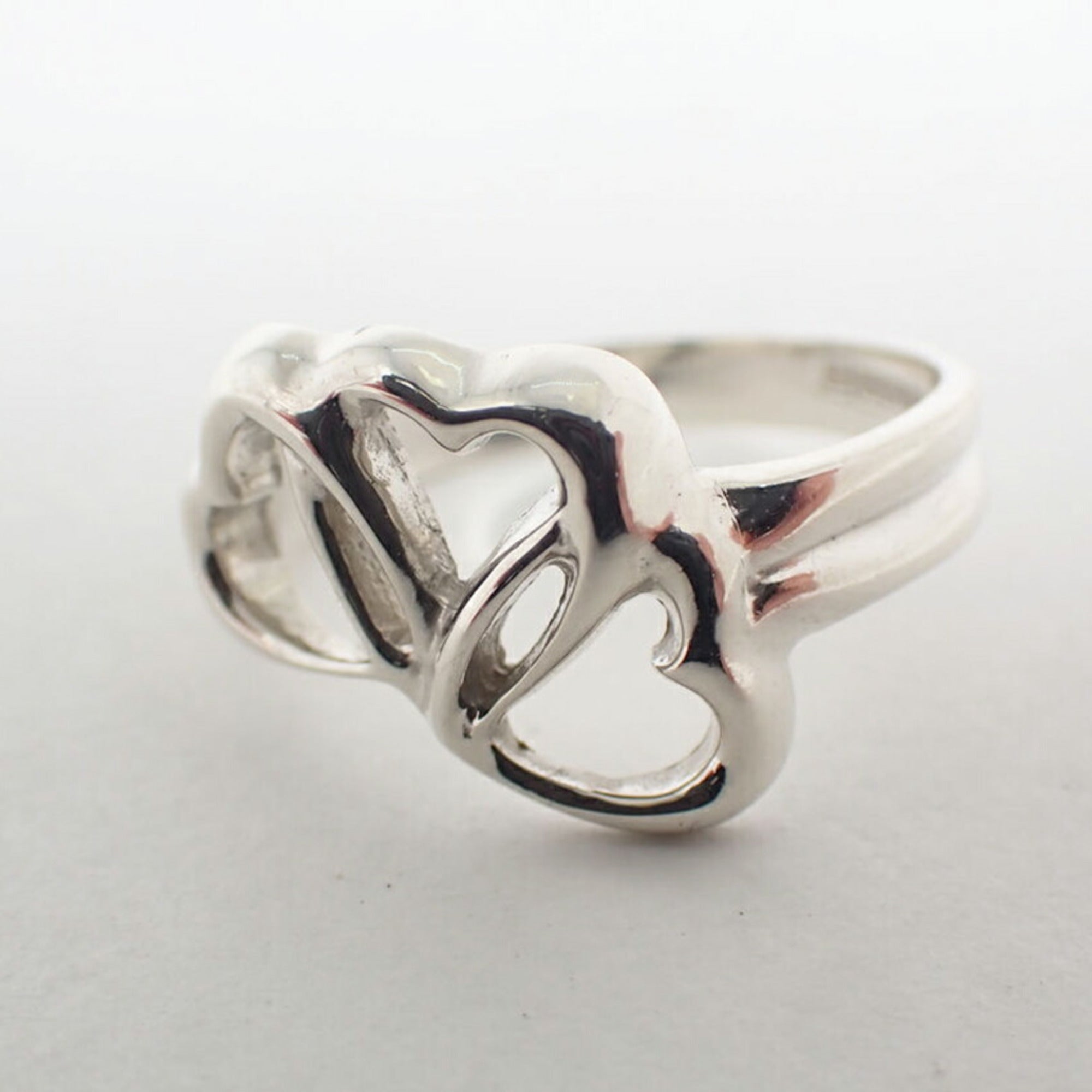 Tiffany Sterling Silver 925 Band Ring (Pre-Owned)