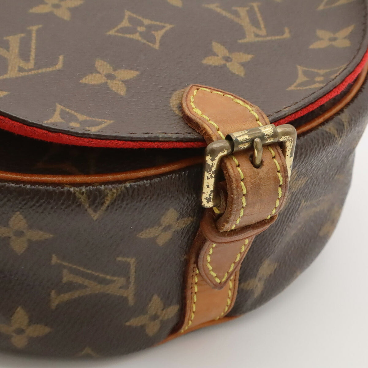 Louis Vuitton Brown Monogram Pochette Shoulder Bag (Pre-Owned)