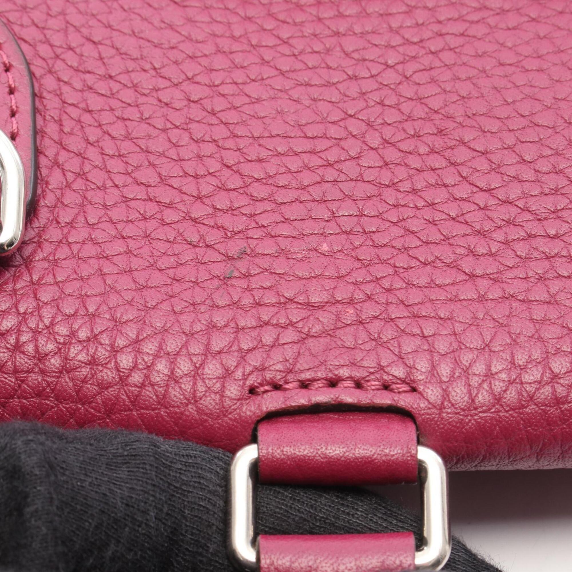 Louis Vuitton Pink Leather Handbag (Pre-Owned)