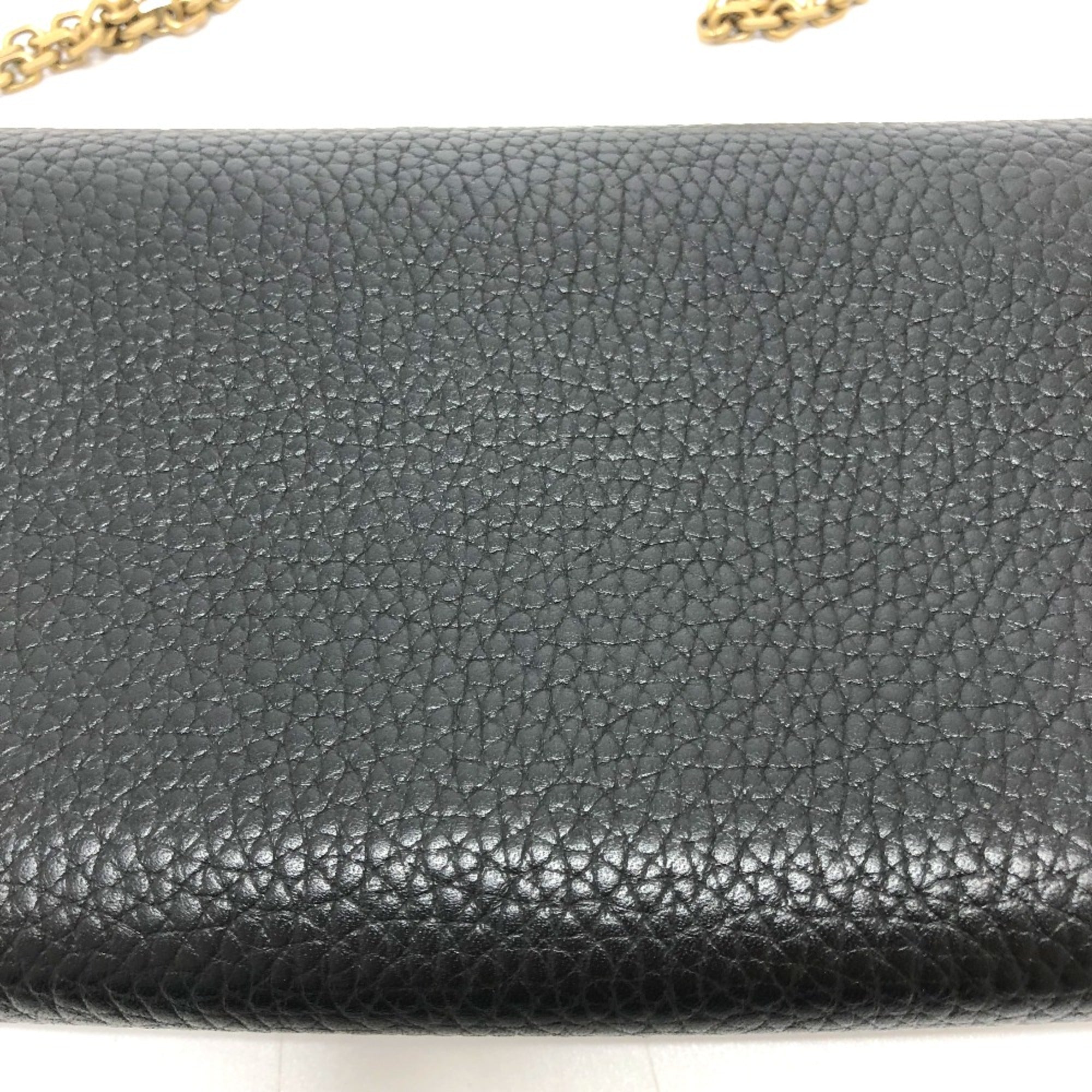 Christian Dior Black Leather Shoulder Bag (Pre-Owned)