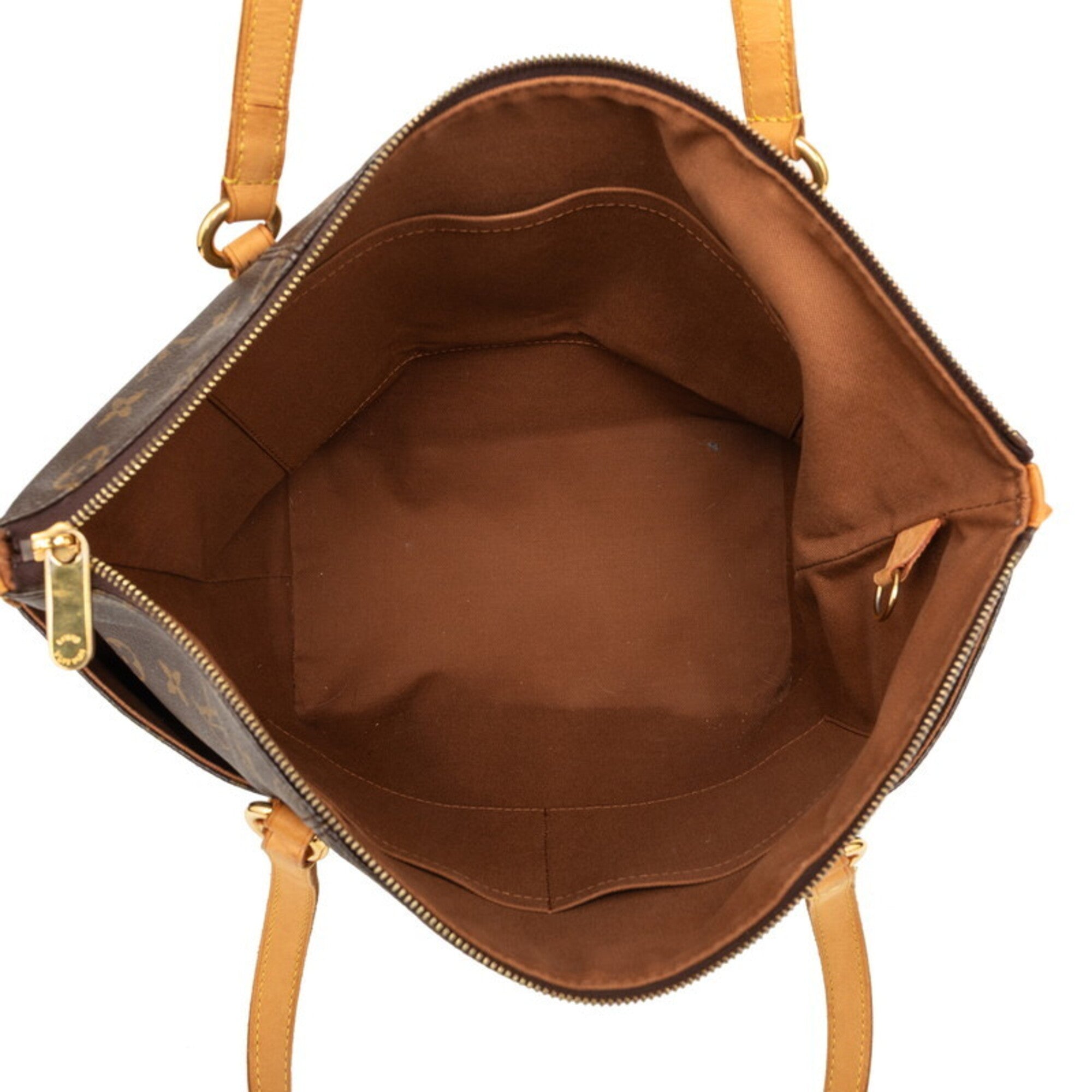 Louis Vuitton Brown Pvc Leather Shoulder Bag Tote Bag (Pre-Owned)