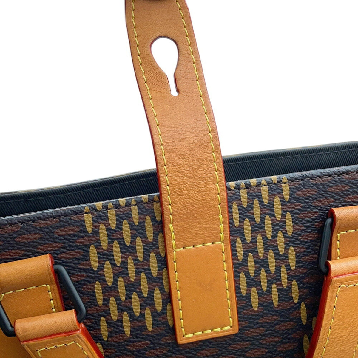 Louis Vuitton Damier Black Damier Canvas Ebene Noir Monogram Handbag (Pre-Owned)