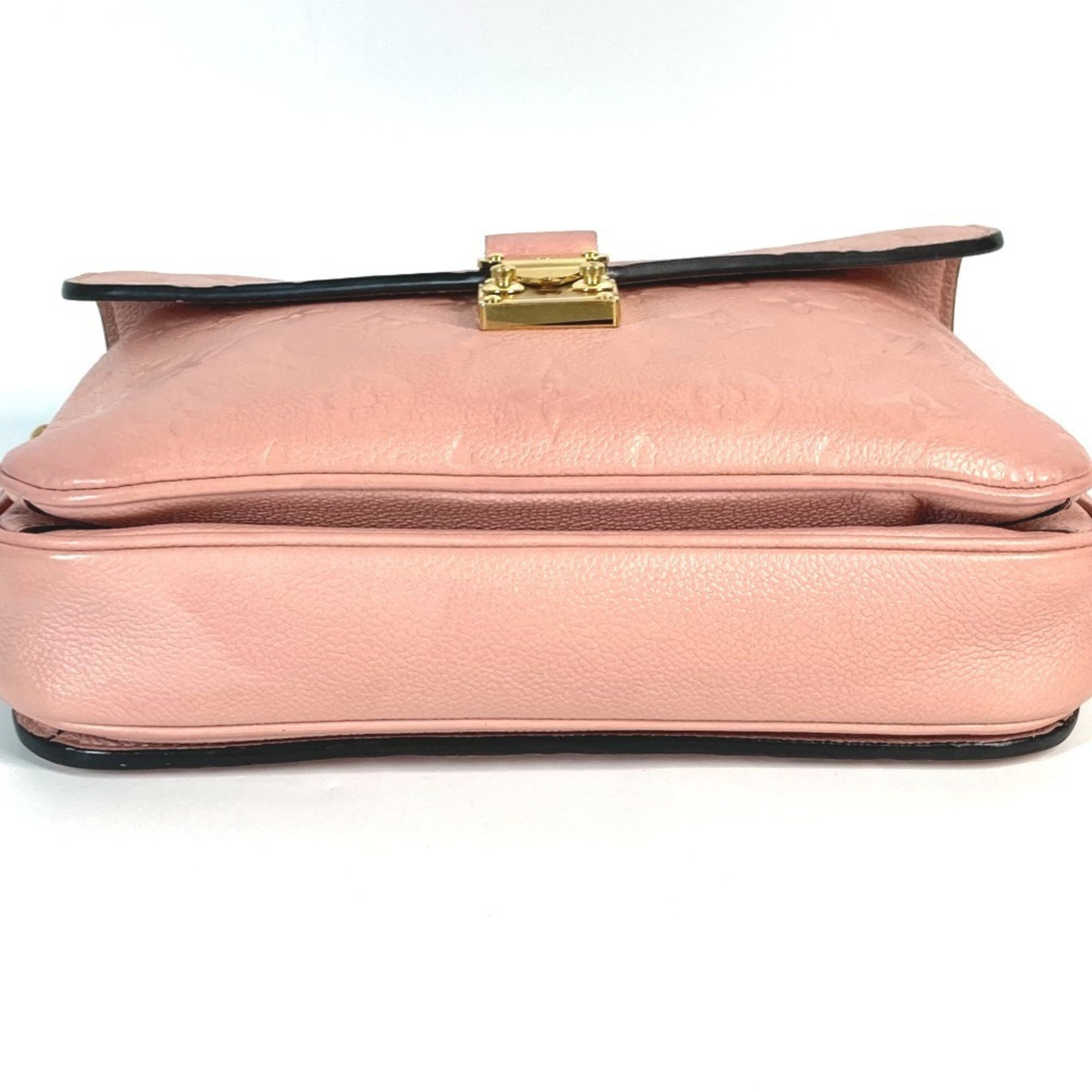 Louis Vuitton Pink Rose Poudre Monogram Empreinte Handbag Shoulder Bag (Pre-Owned)