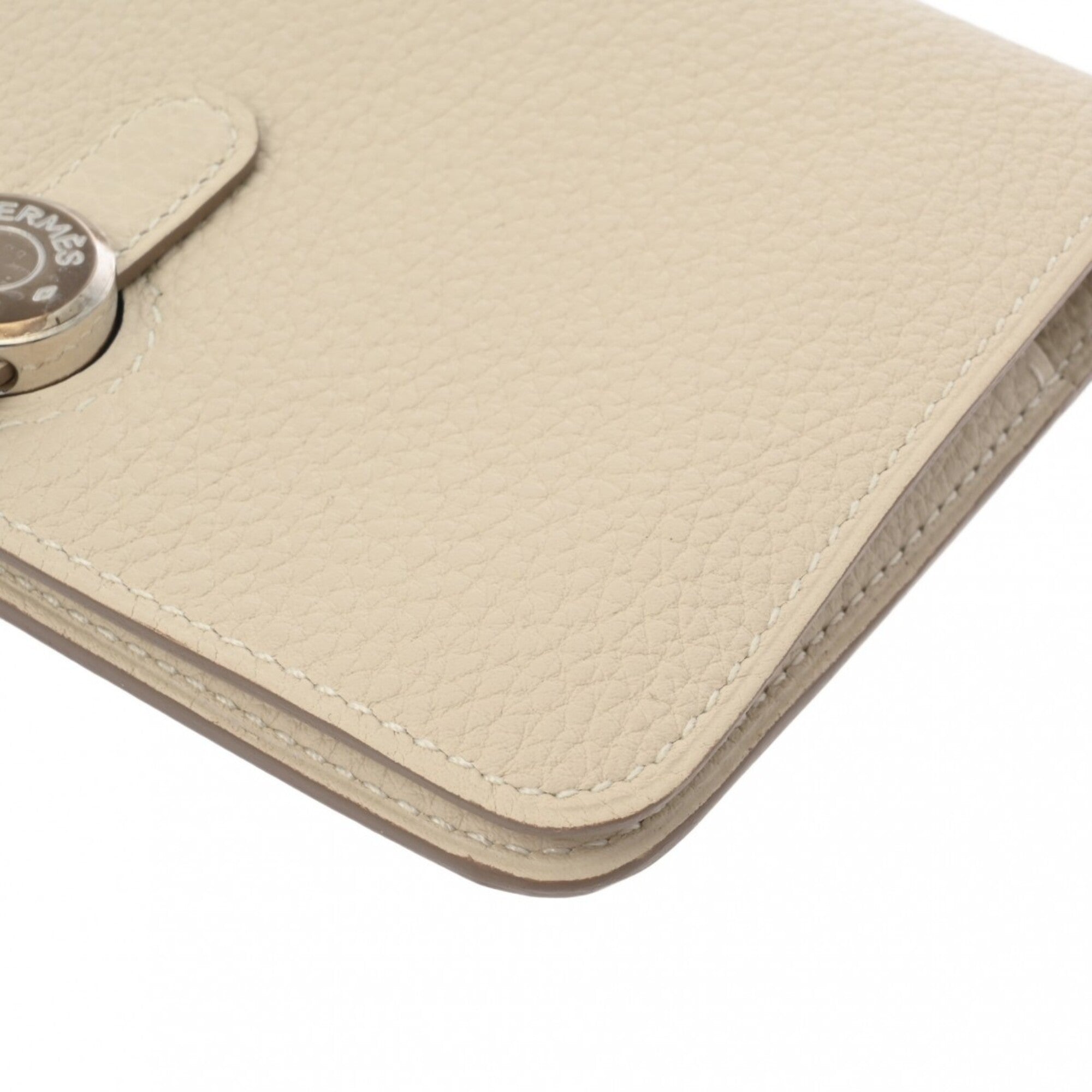 Hermes Togo Leather Wallet (Bi-Fold) (Pre-Owned)