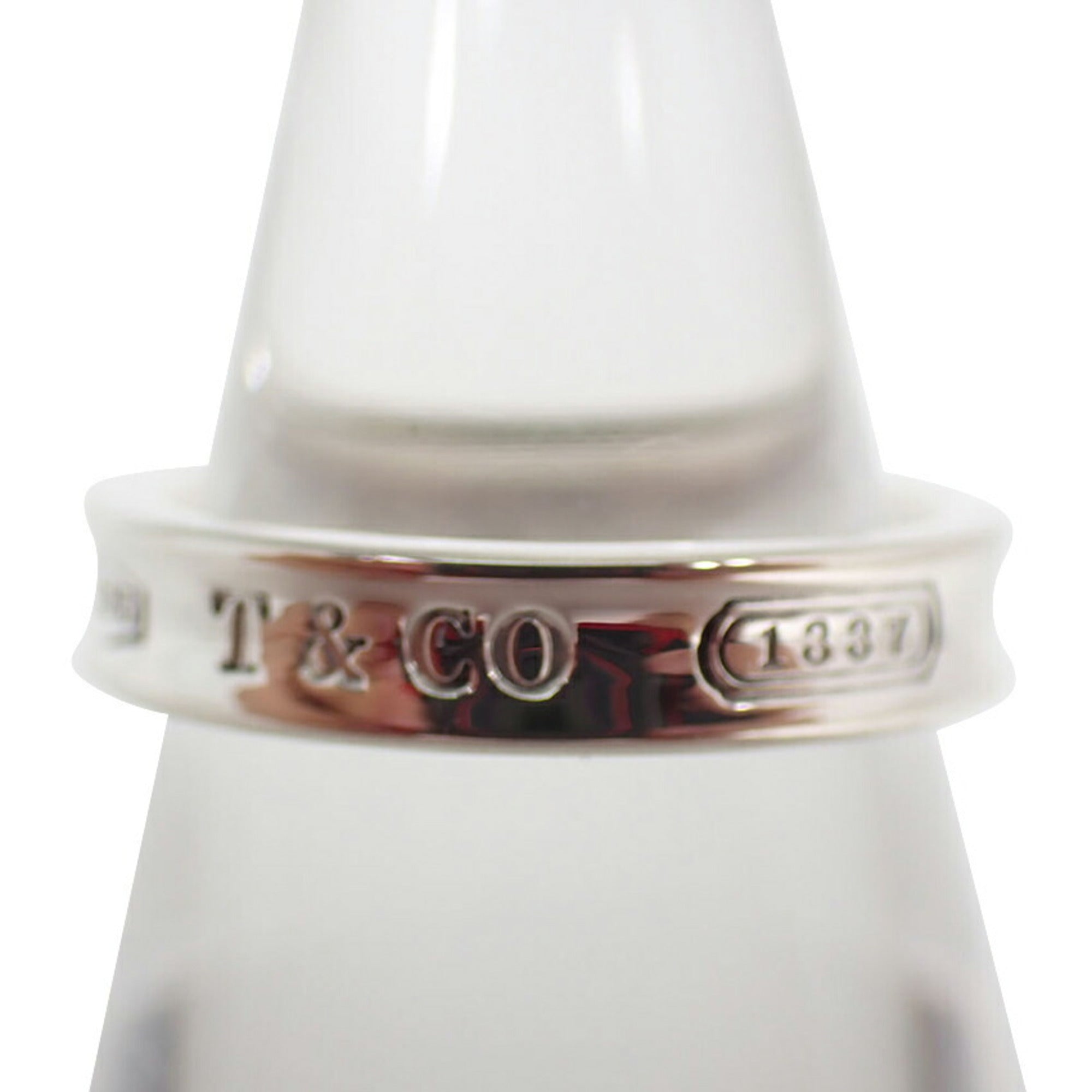 Tiffany Sterling Silver 925 Band Ring (Pre-Owned)