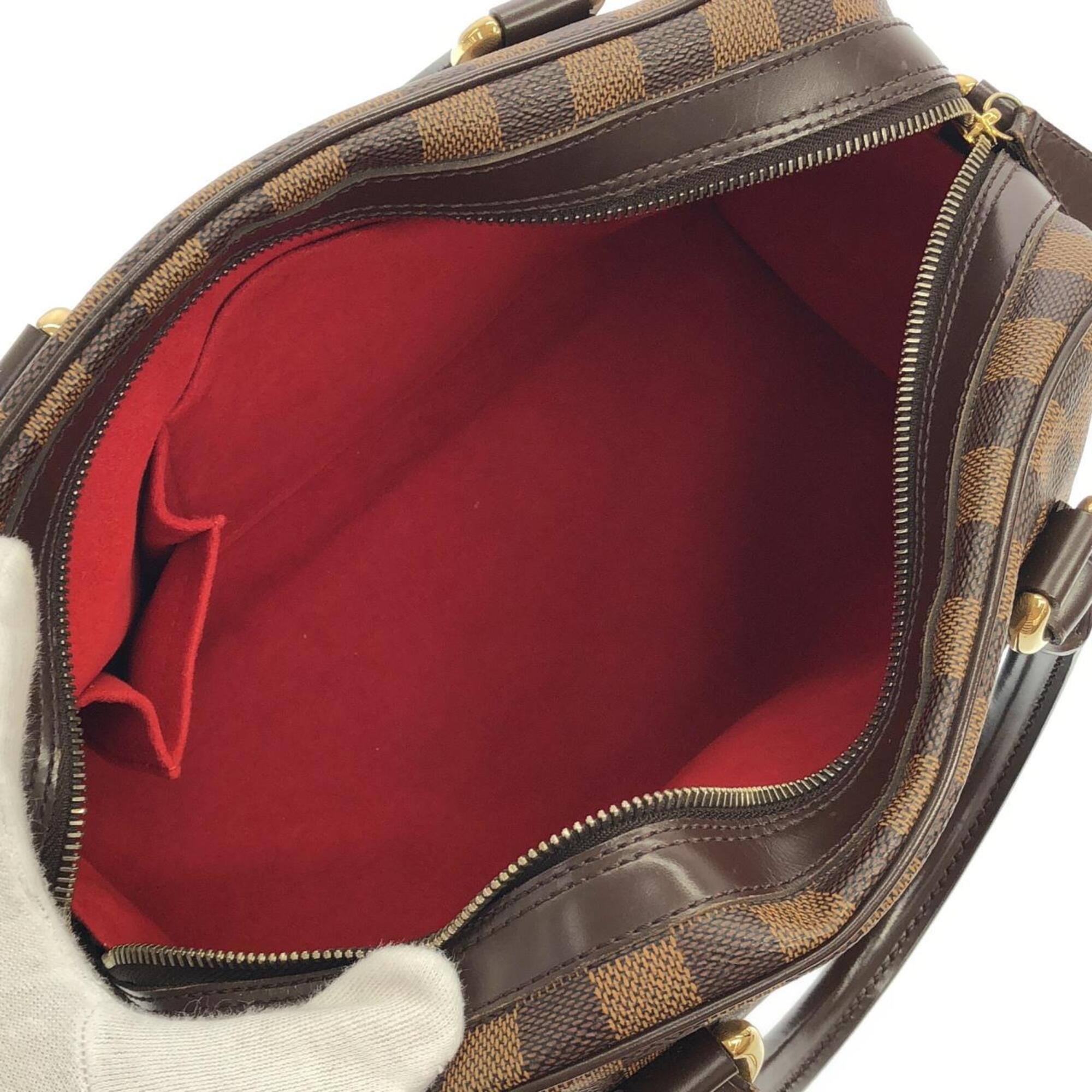 Louis Vuitton Brown Coated Canvas Handbag (Pre-Owned)