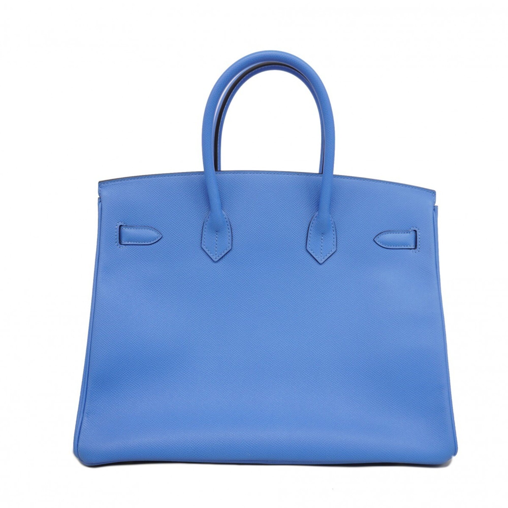 Hermes Blue Paradise Epsom Leather Handbag (Pre-Owned)