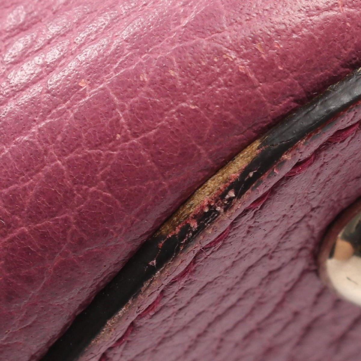 Gucci Pink Leather Handbag Tote Bag (Pre-Owned)