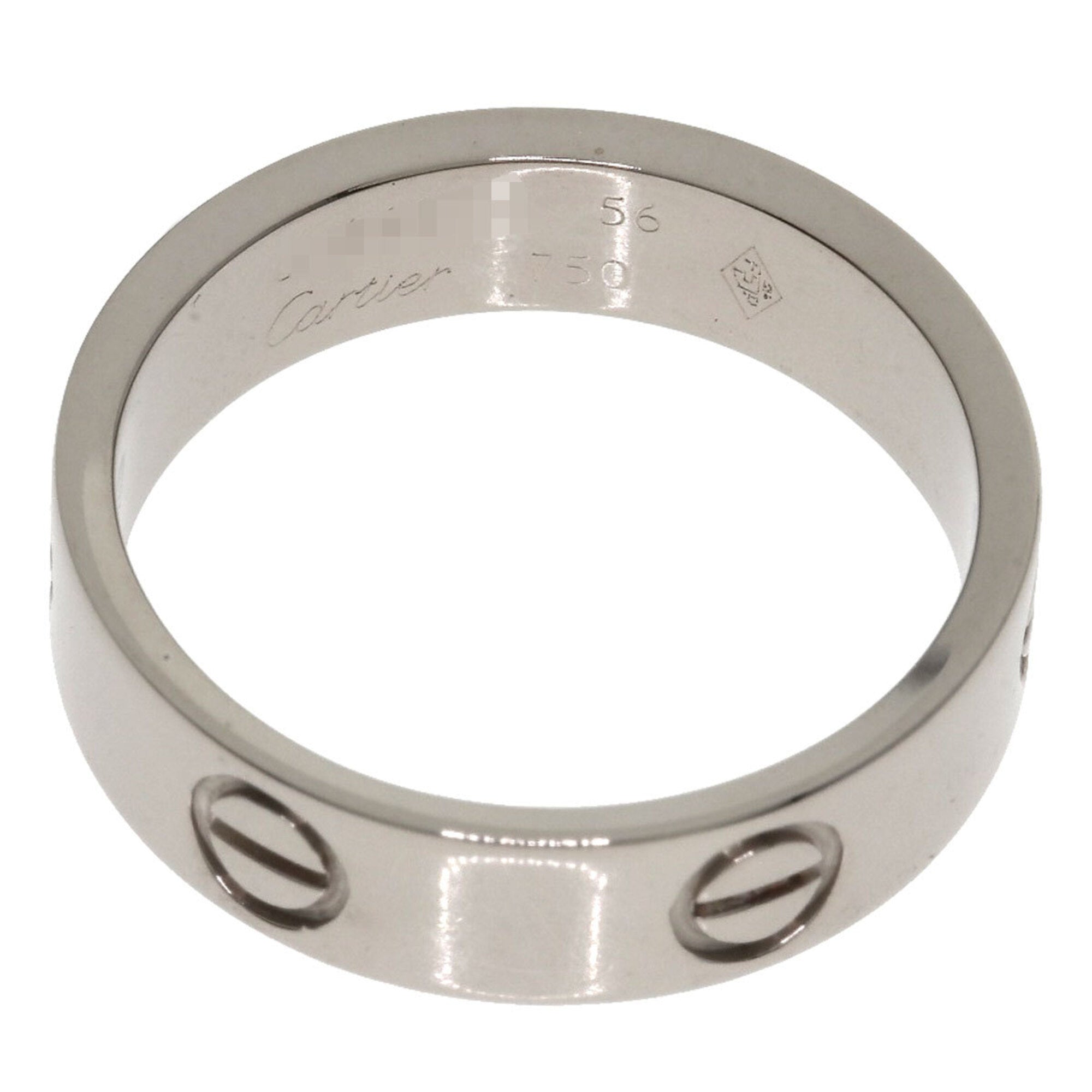 Cartier Love White Gold (18K) Band Ring (Pre-Owned)