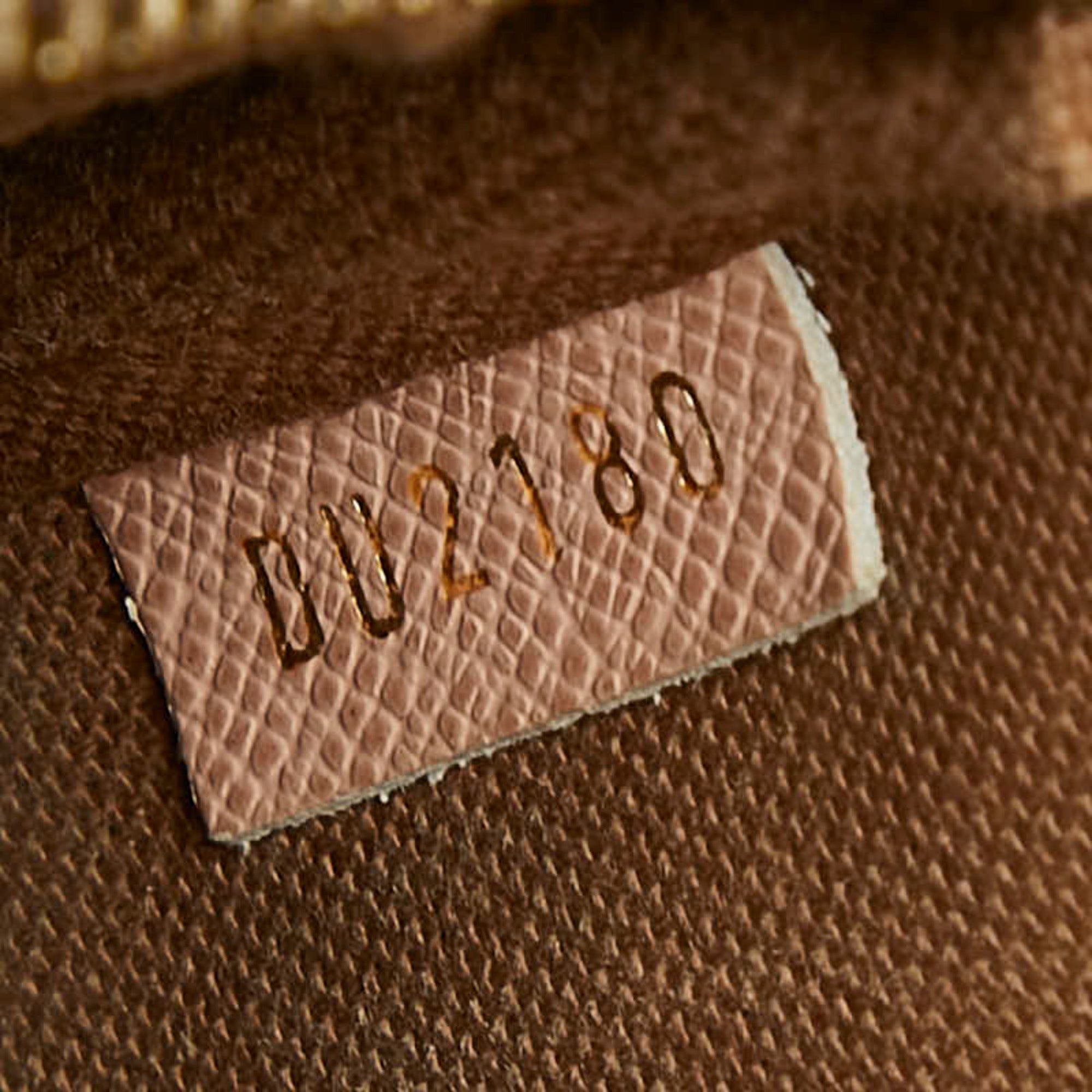 Louis Vuitton Brown Pvc Leather Handbag Pochette (Pre-Owned)