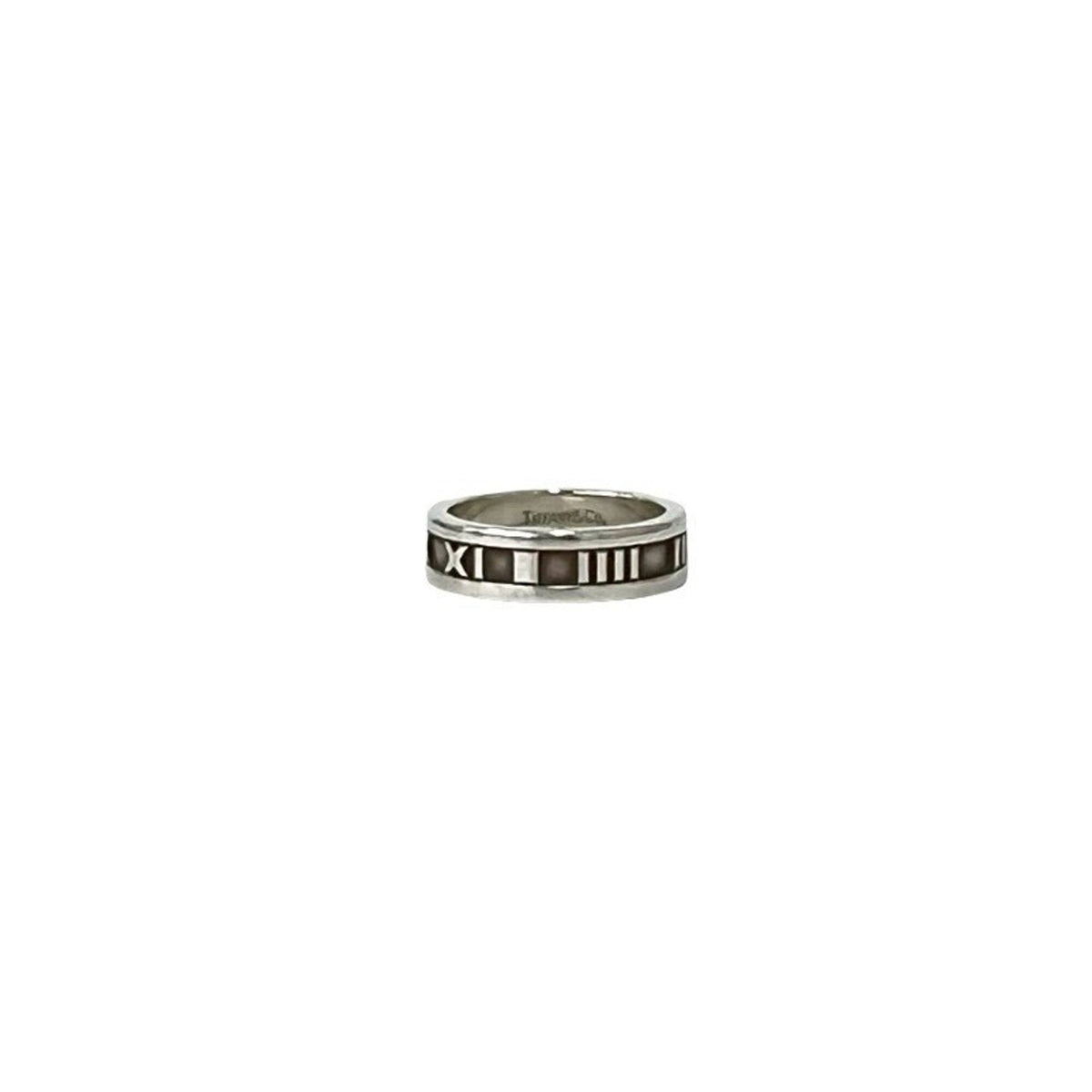 Tiffany Silver Silver 925 Band Ring (Pre-Owned)