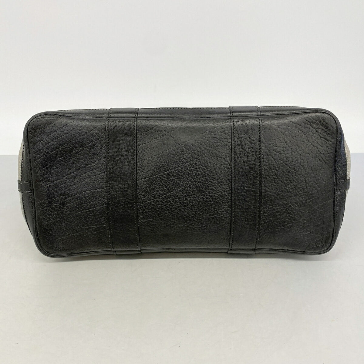Hermes Black Toile H Tote Bag (Pre-Owned)