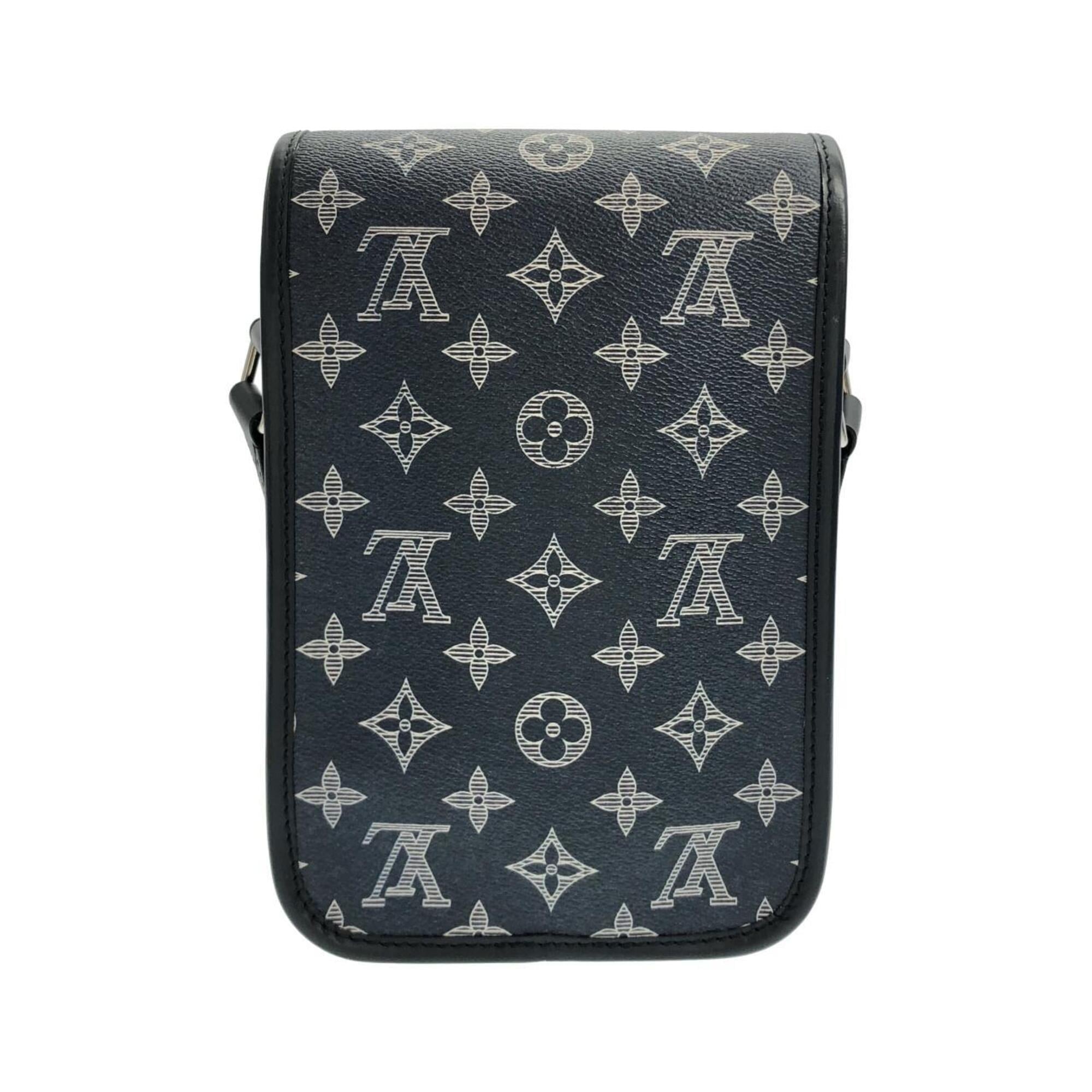 Louis Vuitton Monogram Savane Ancre Coated Canvas Shoulder Bag (Pre-Owned)