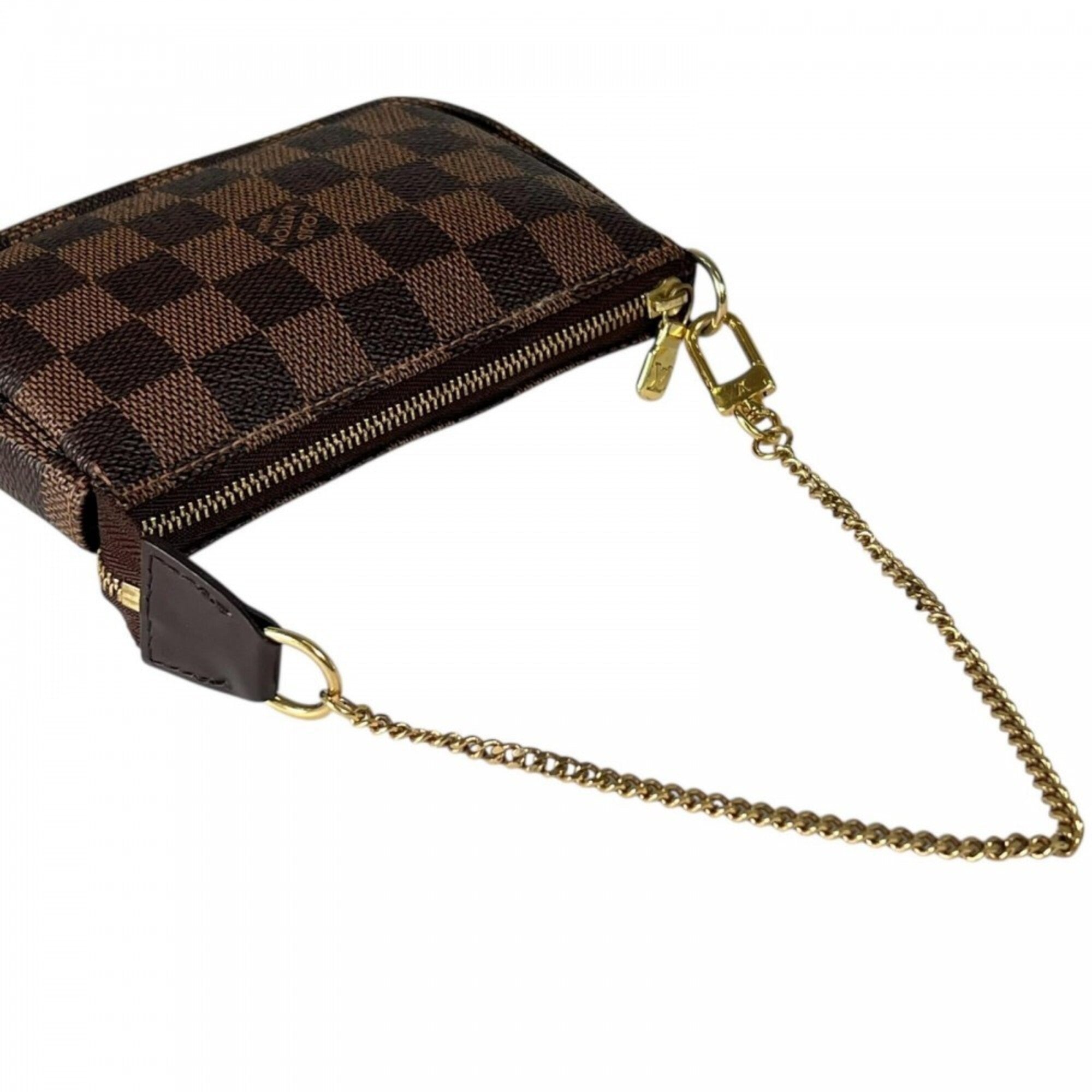 Louis Vuitton Damier Brown Damier Canvas Pouch (Pre-Owned)