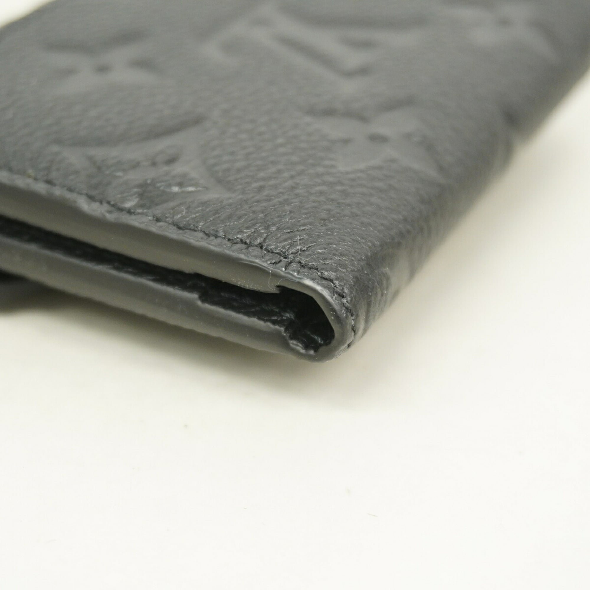 Louis Vuitton Noir Wallet (Tri-Fold) (Pre-Owned)